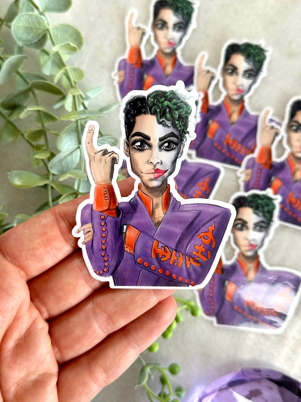 "All Hail The New King" Prince Inspired Sticker