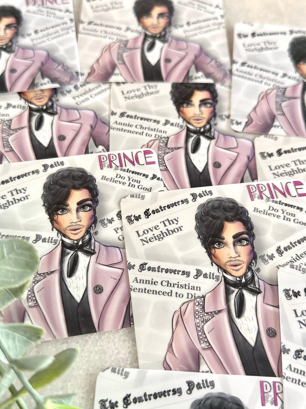 "Am I Straight or Gay?" Prince Inspired Sticker