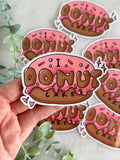 "Donut" Sticker