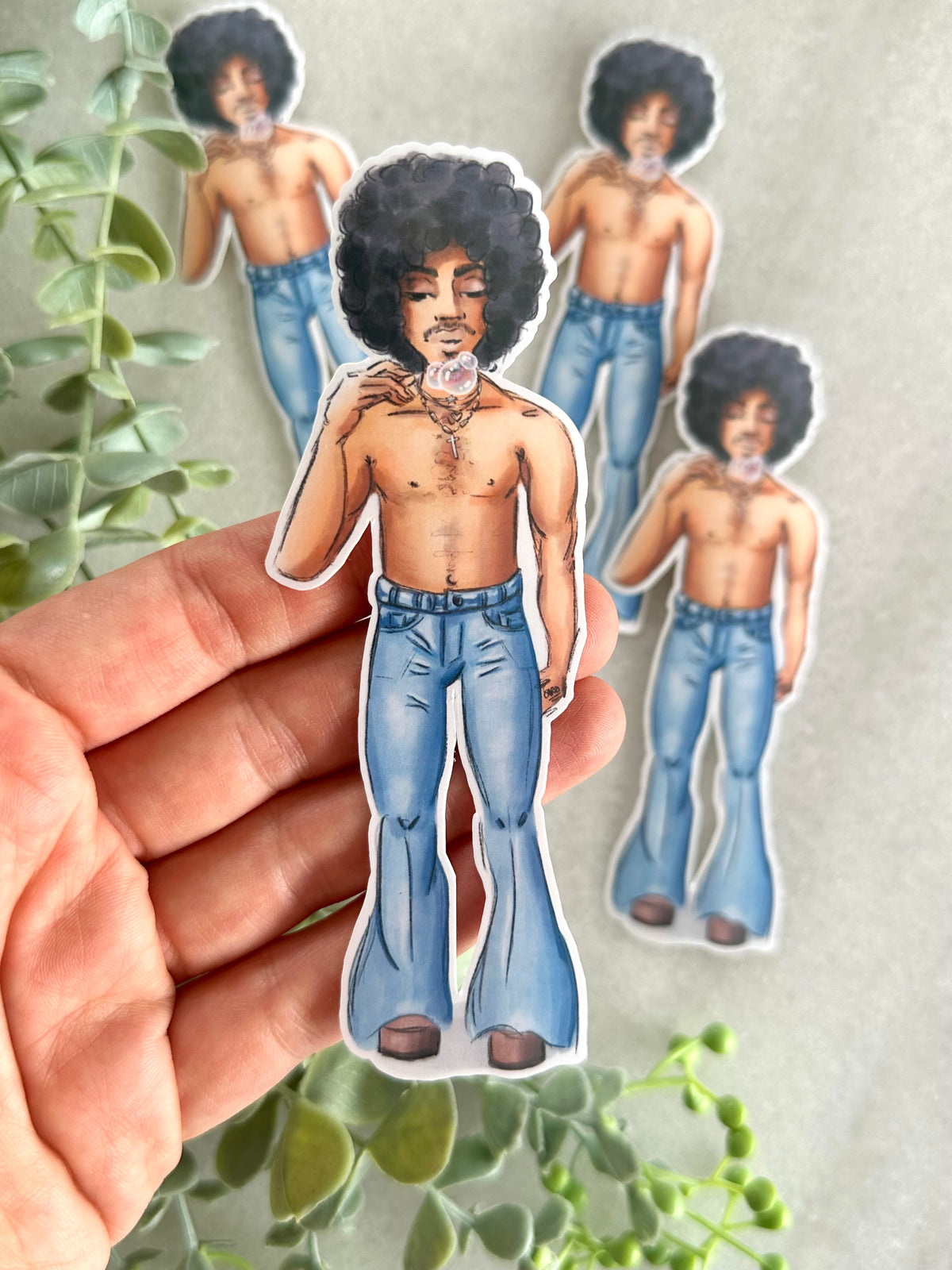 "All Of This And More.." Prince Inspired Sticker