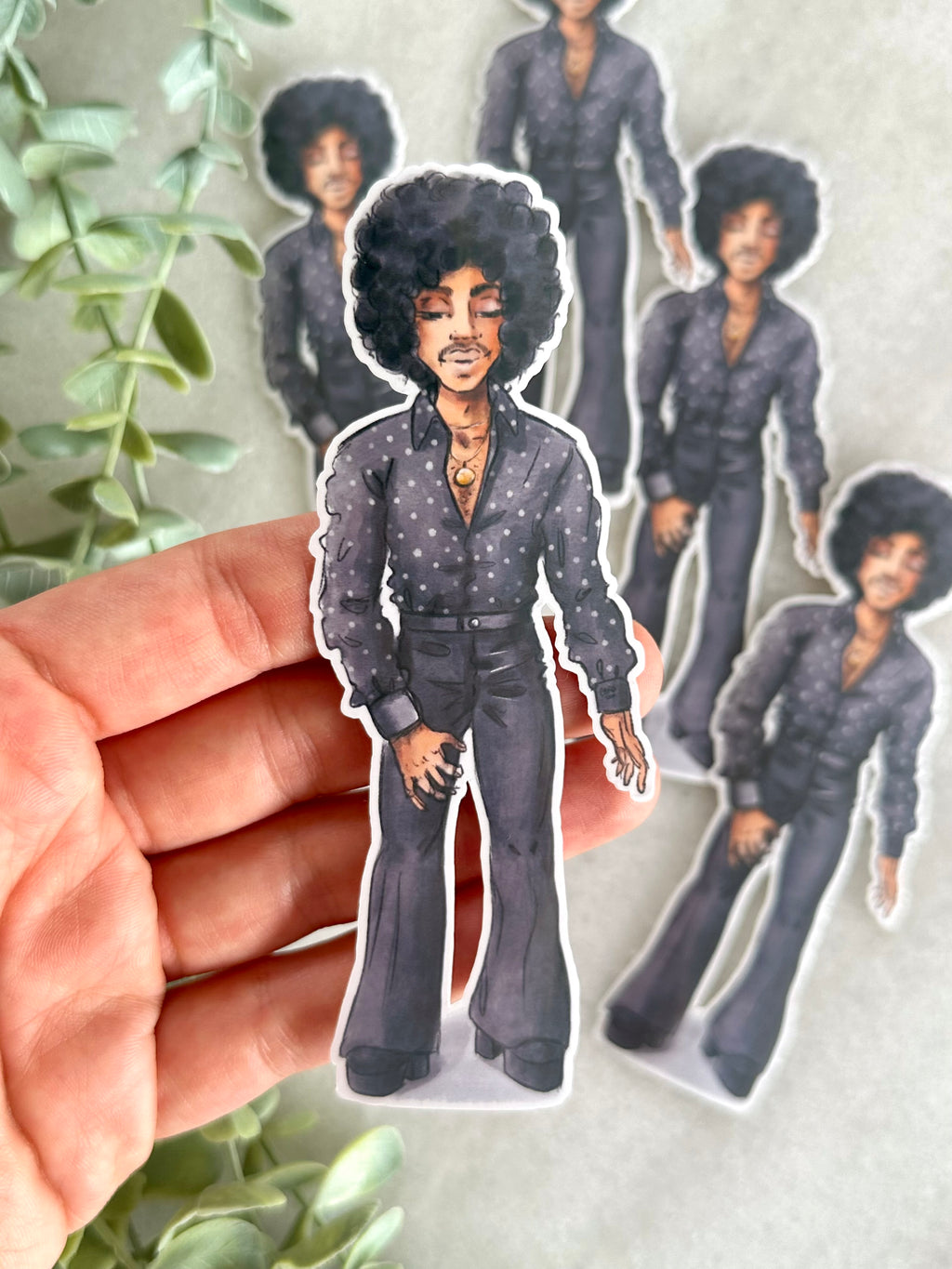 "Dancing Close & Slow" Prince Inspired Sticker