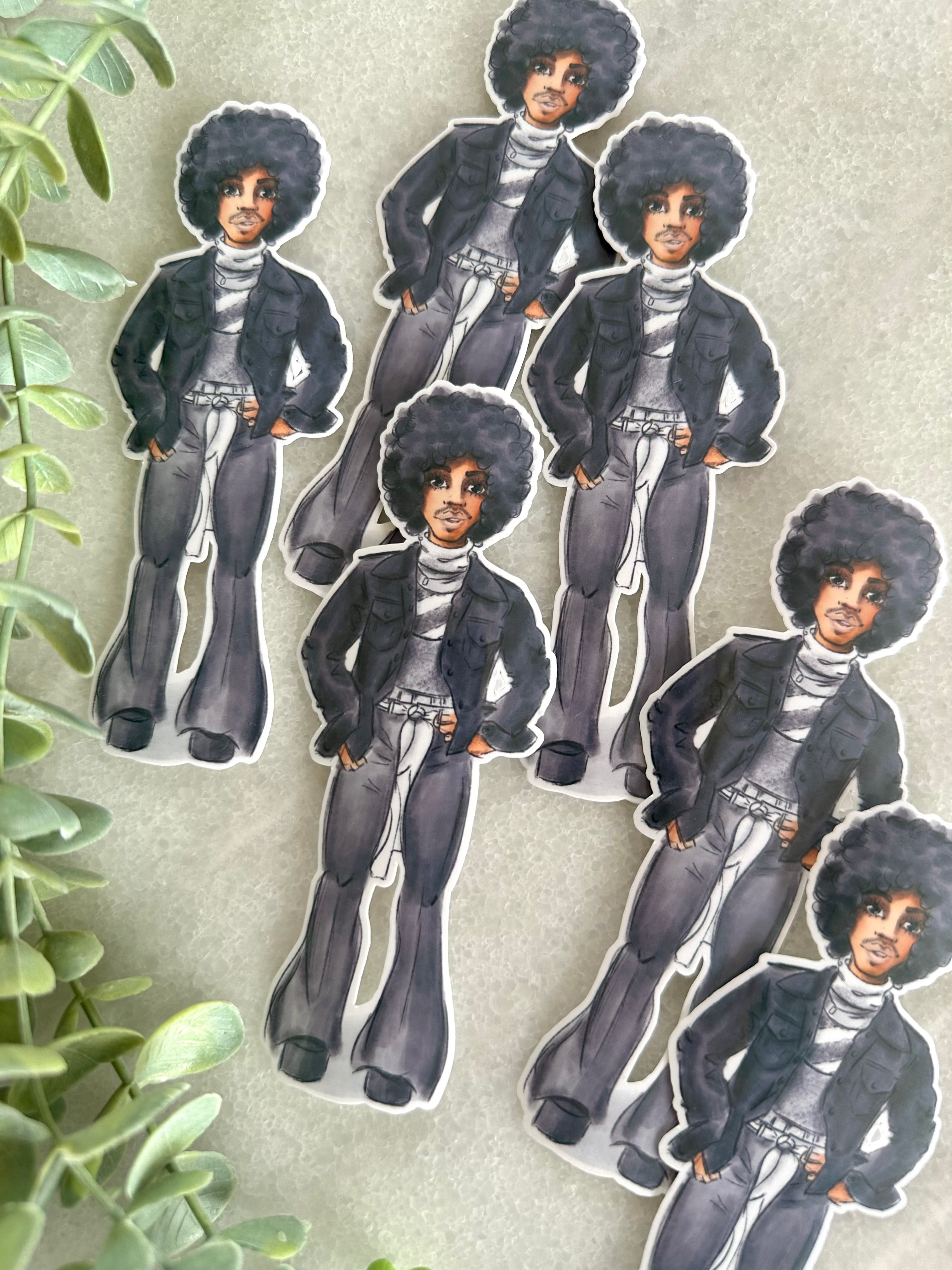 "Soft & Wet" Prince Inspired Sticker
