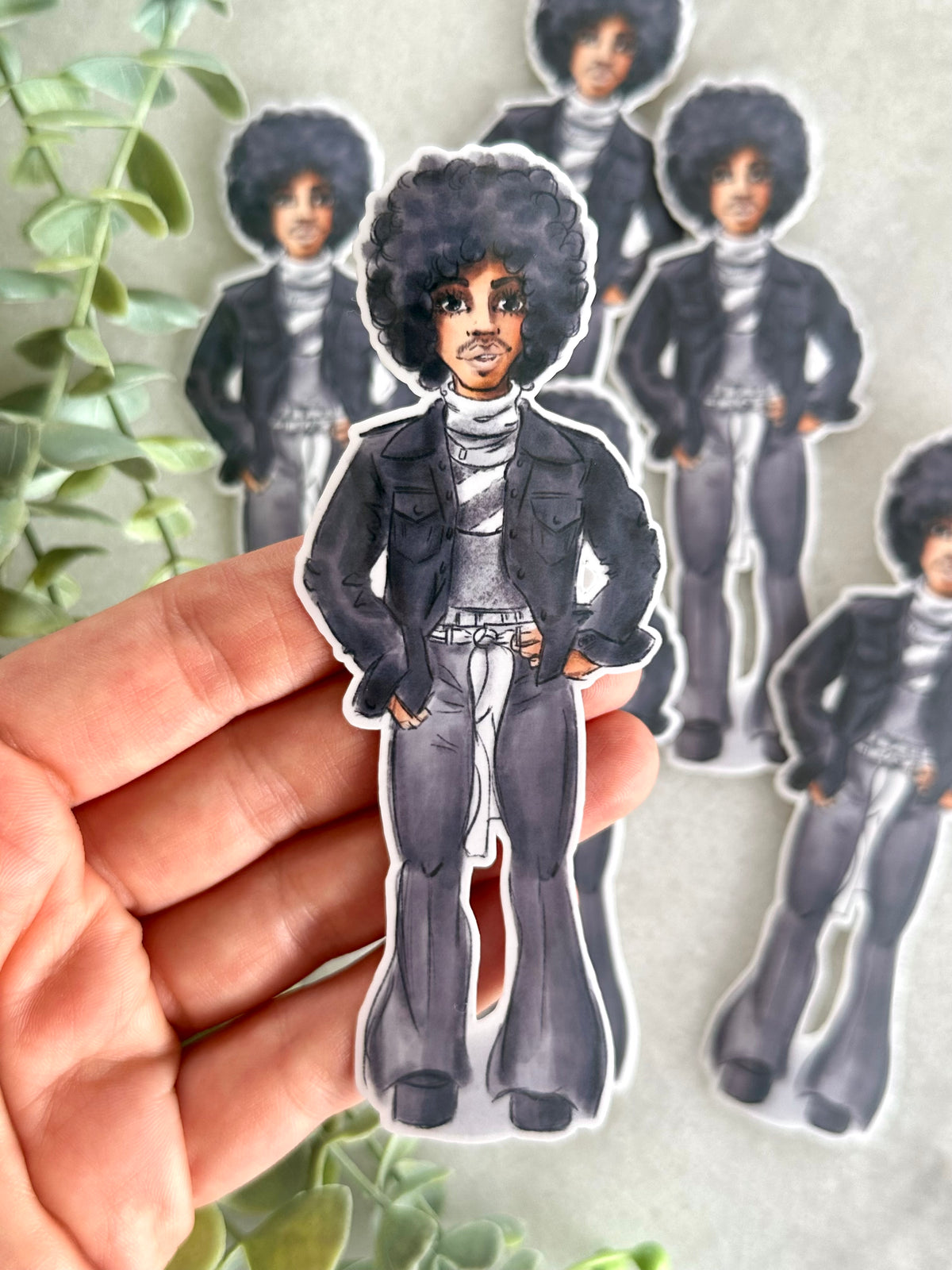 "Soft & Wet" Prince Inspired Sticker