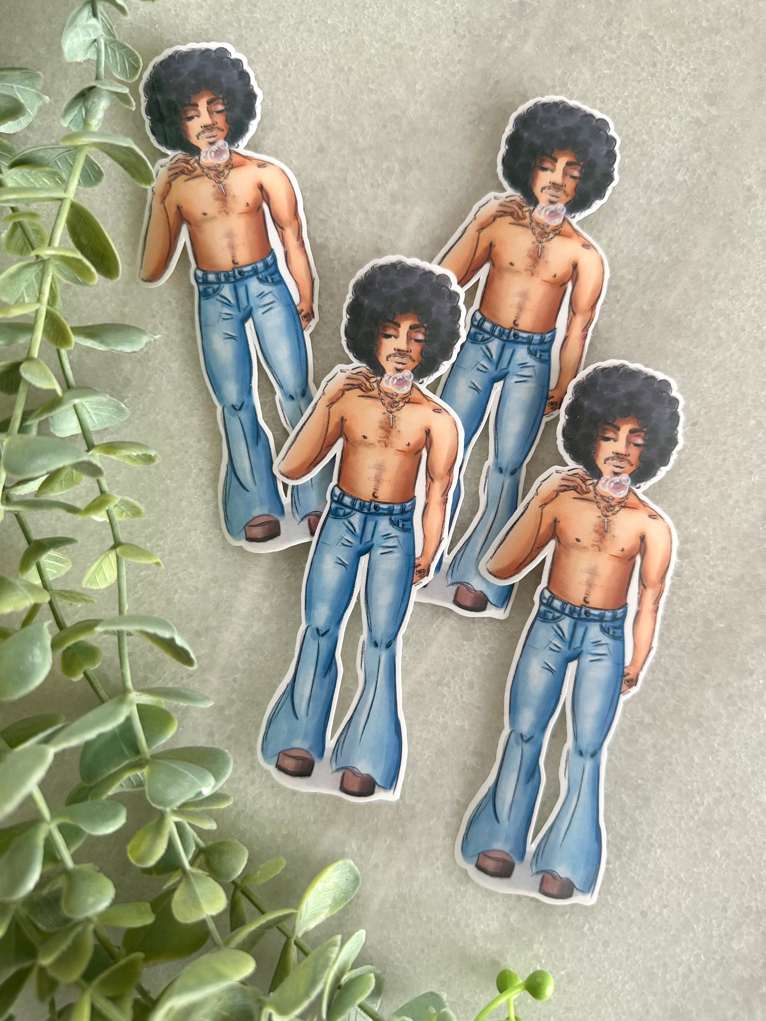 "All Of This And More.." Prince Inspired Sticker