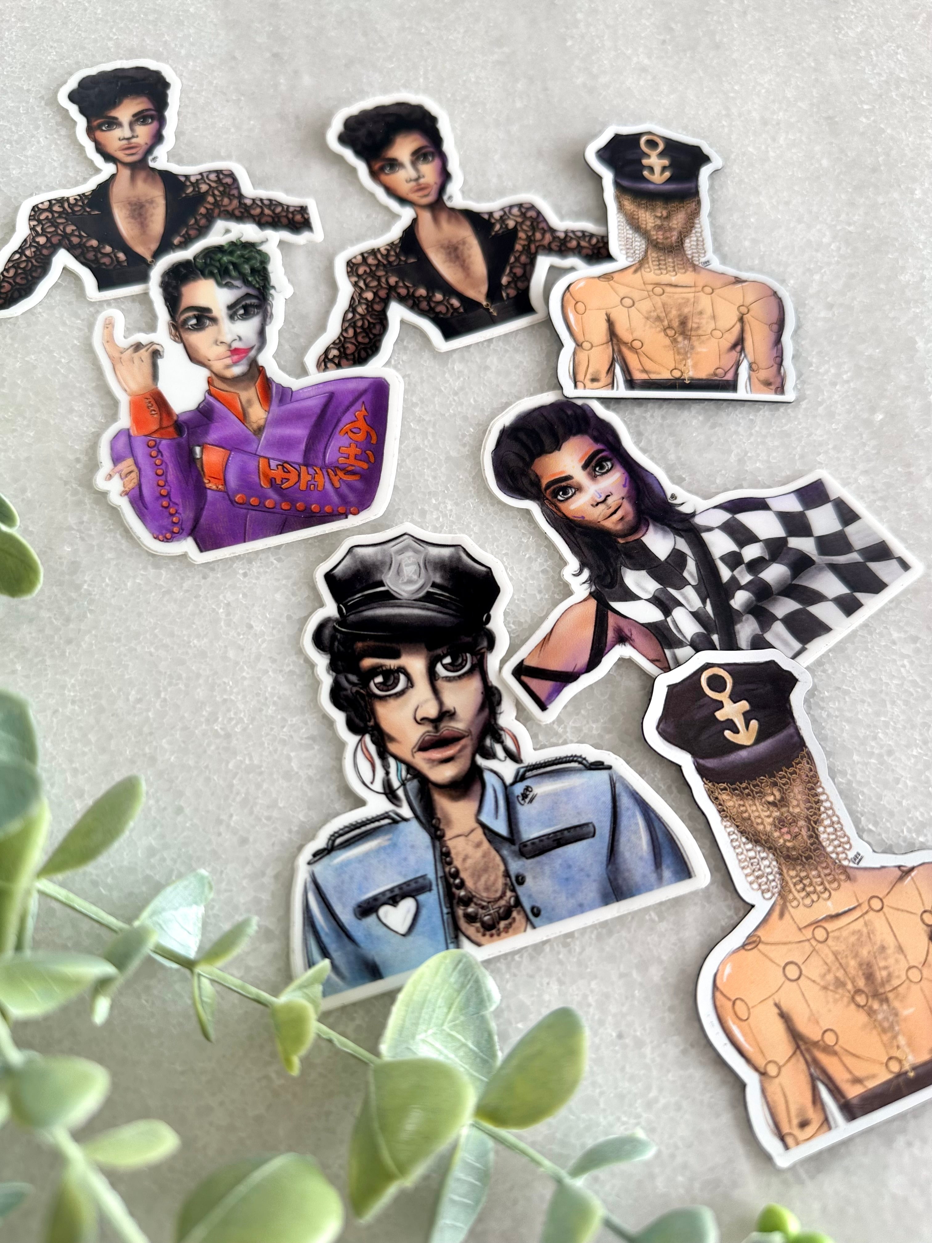"I Am Violet.." Prince Inspired Sticker