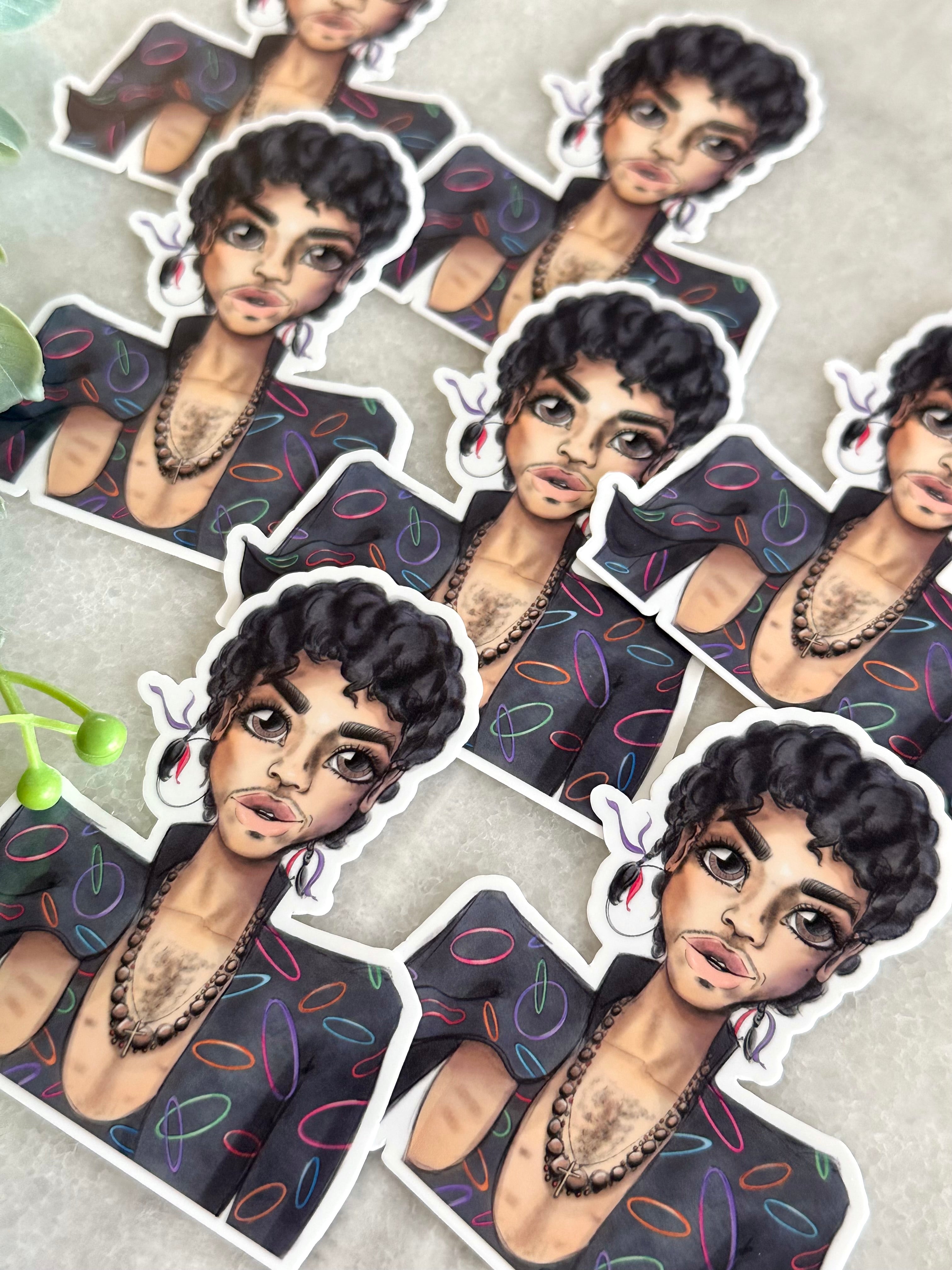 "Looking 4 Big Fun" Prince Inspired Sticker