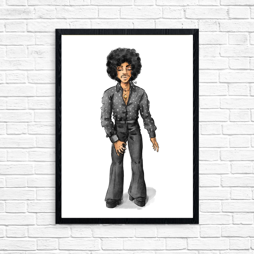 "For You Outfit Shirt" Prince Inspired Art Print
