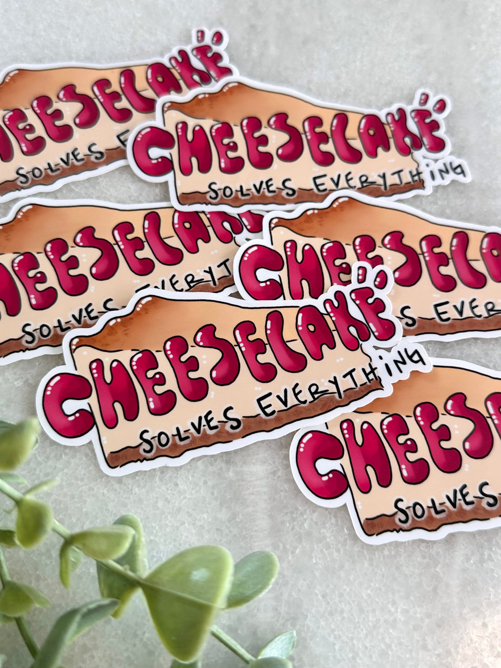 "Cheesecake" Sticker