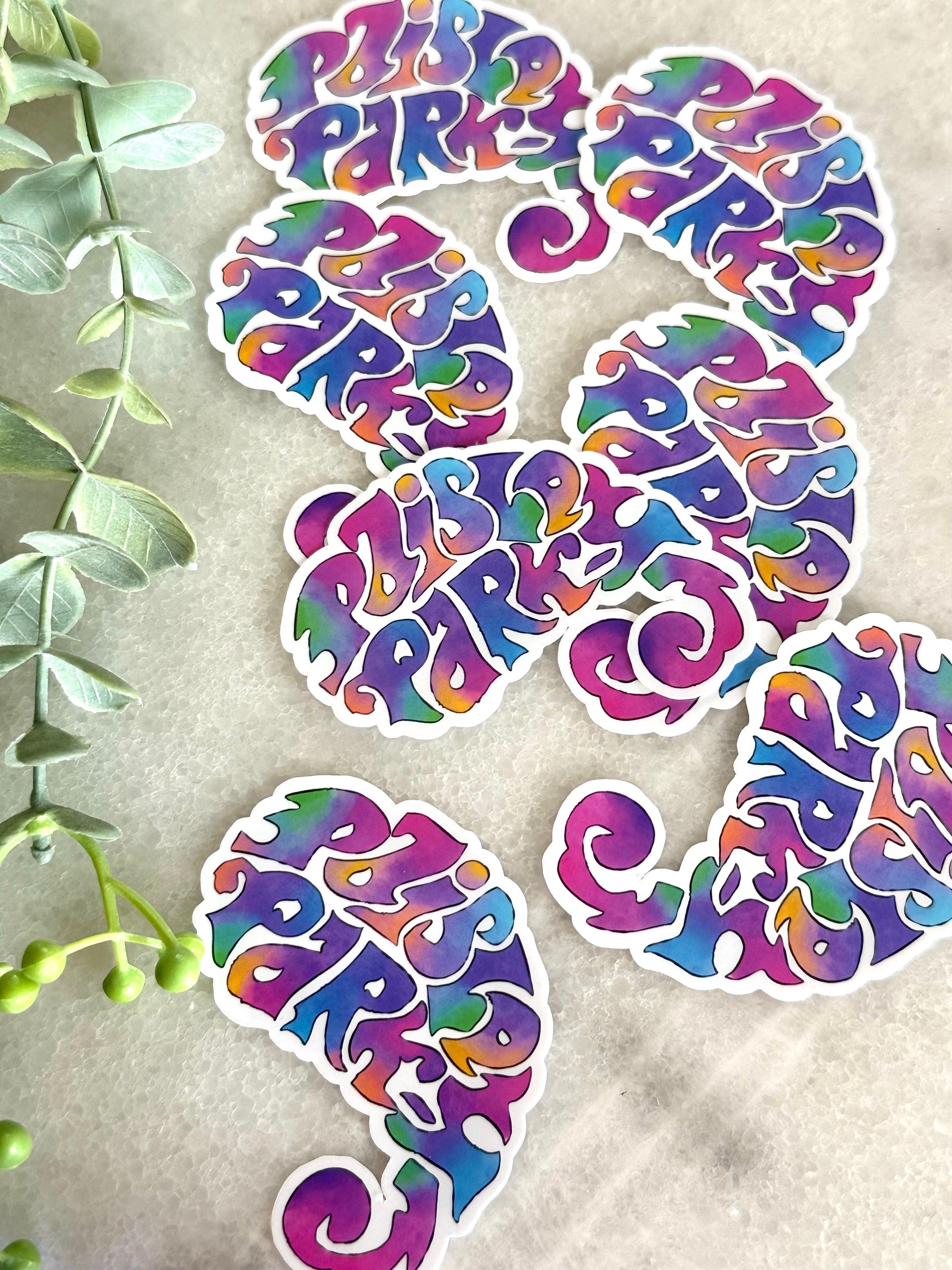 ".. Is in your heart" Prince Inspired Sticker