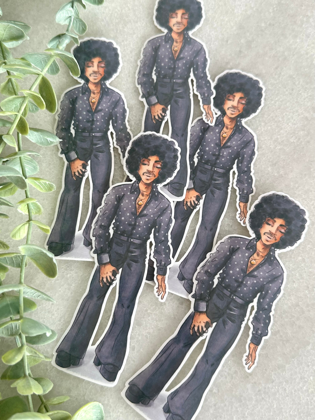 "Dancing Close & Slow" Prince Inspired Sticker