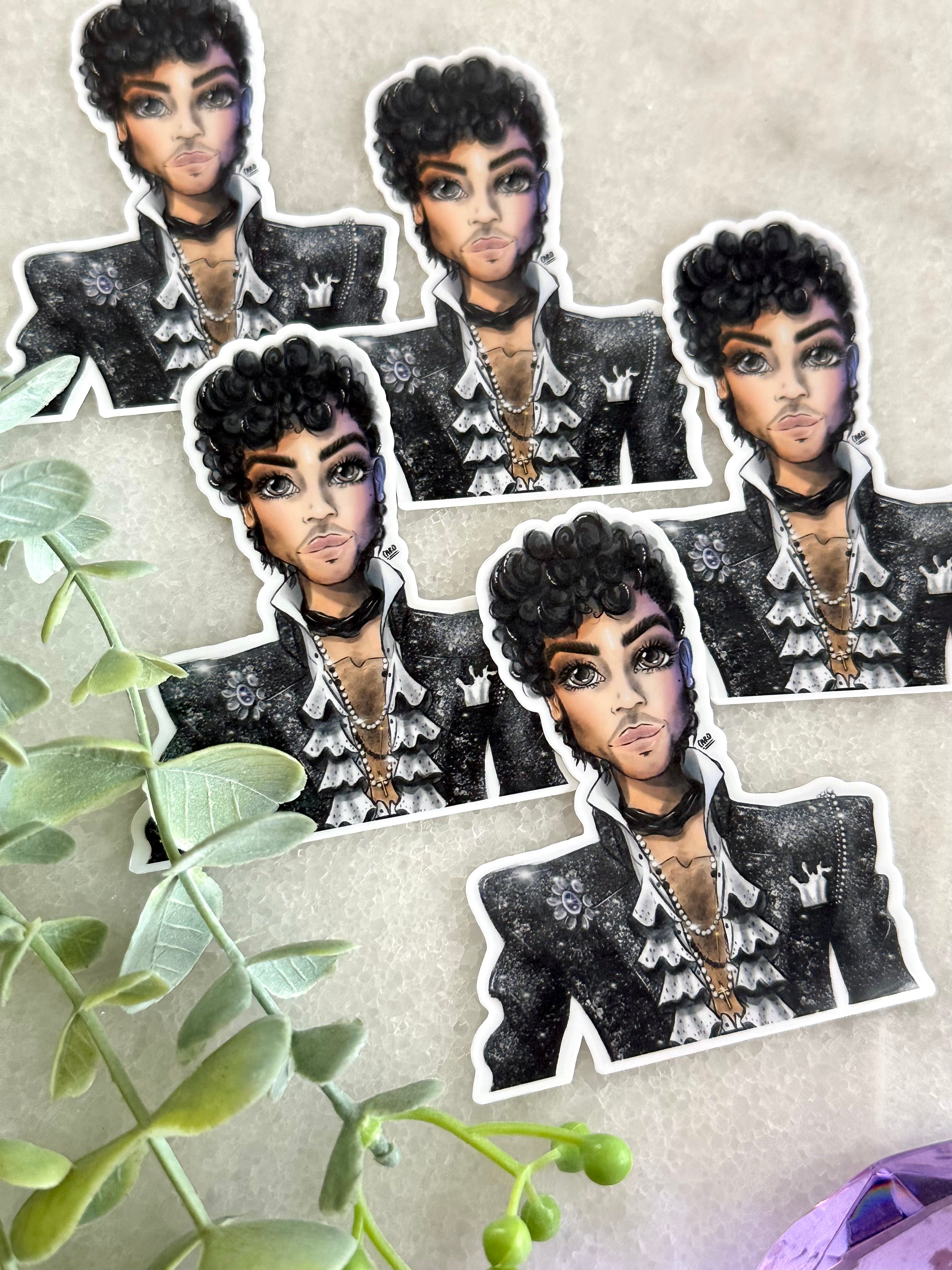 "How Come.." Prince Inspired Sticker
