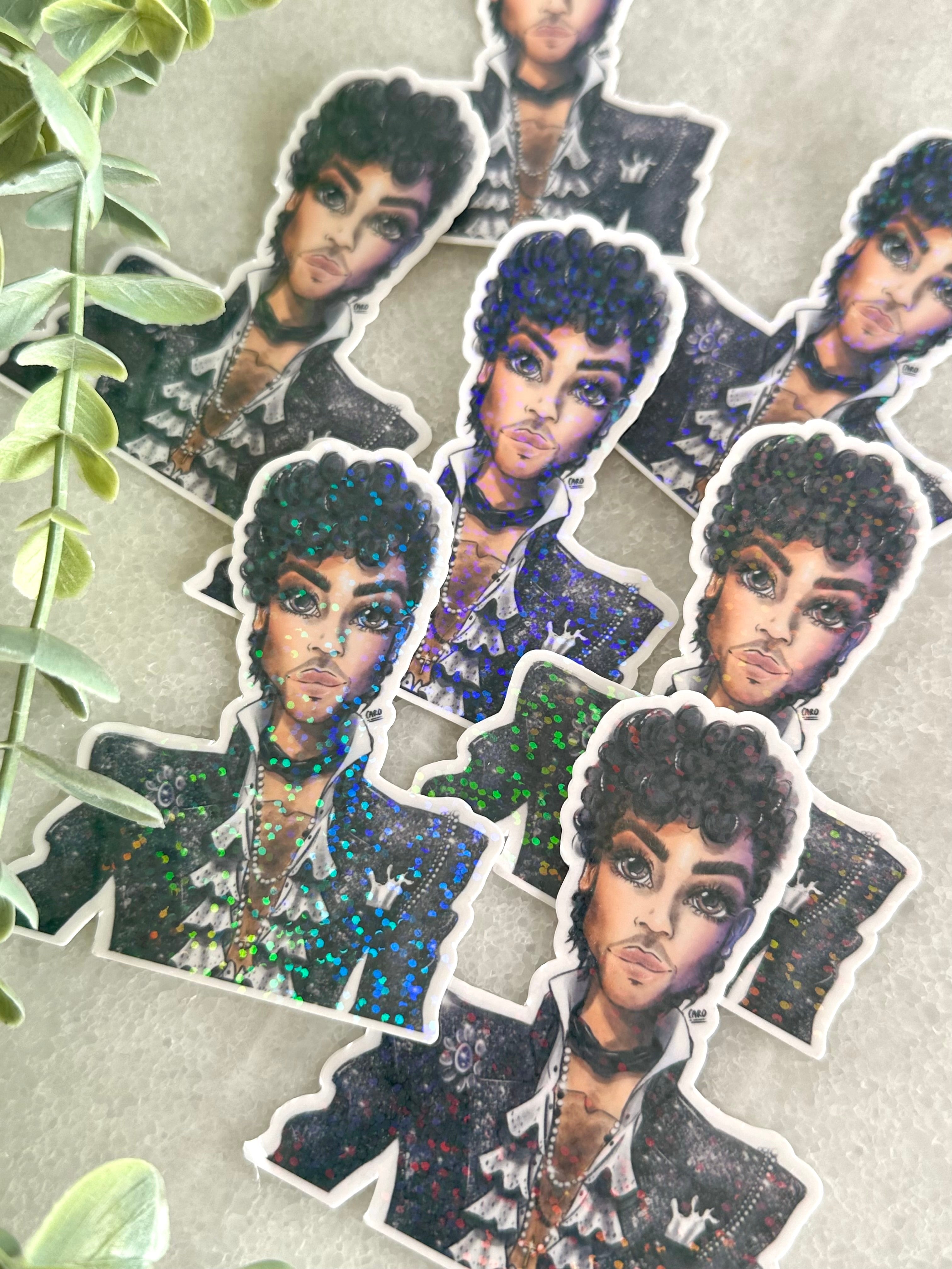 "How Come.." Holographic Prince Inspired Sticker