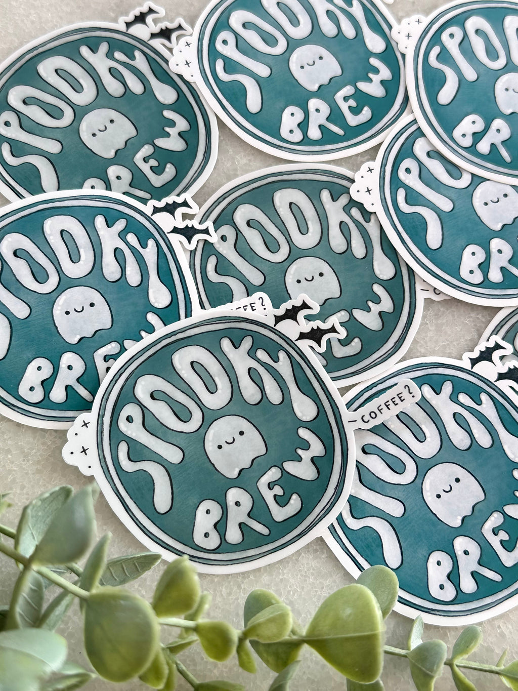 "Spooky Brew" Sticker