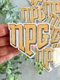 "Nothing Can Stop The.." Prince Inspired Sticker