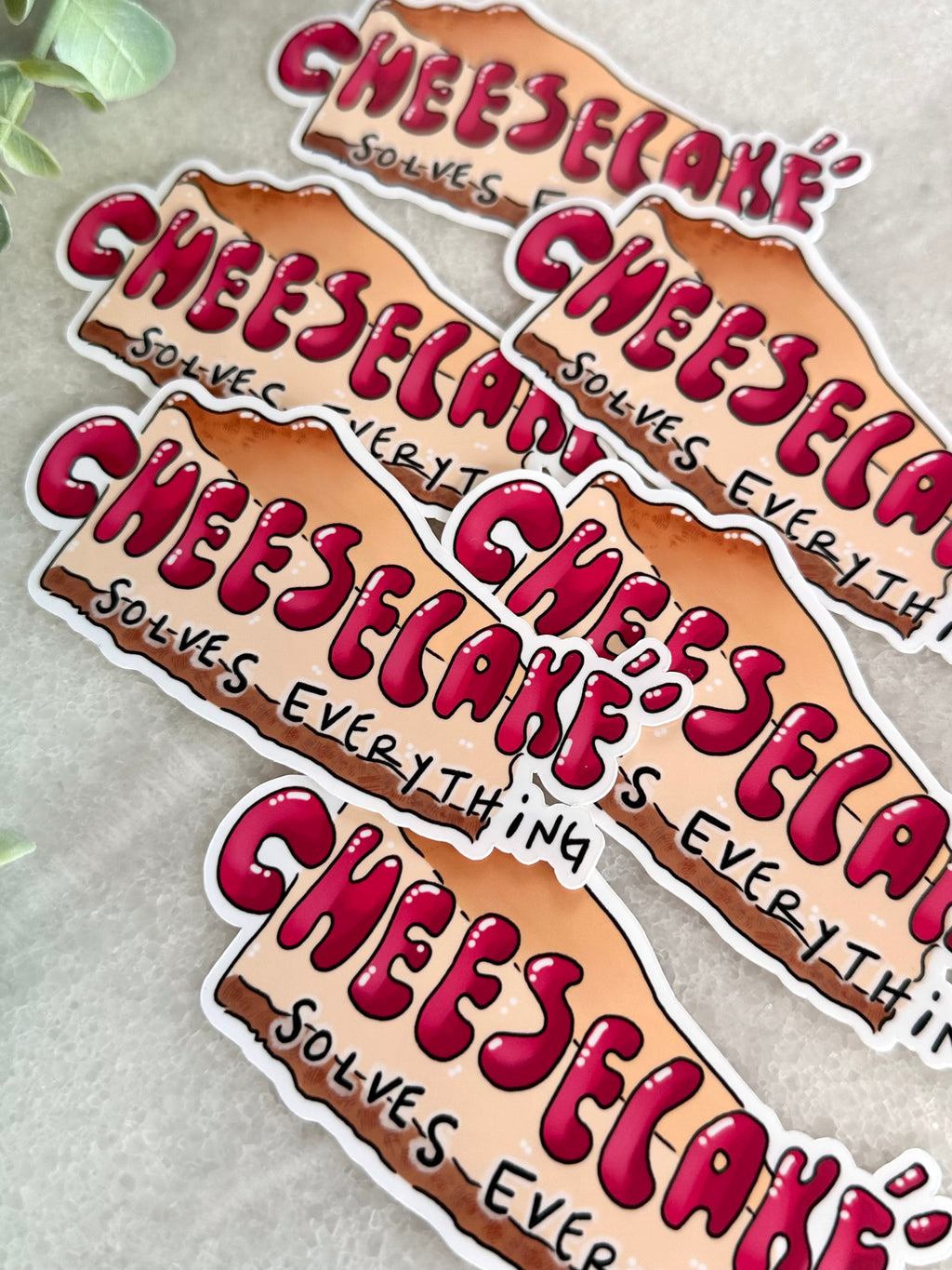 "Cheesecake" Sticker