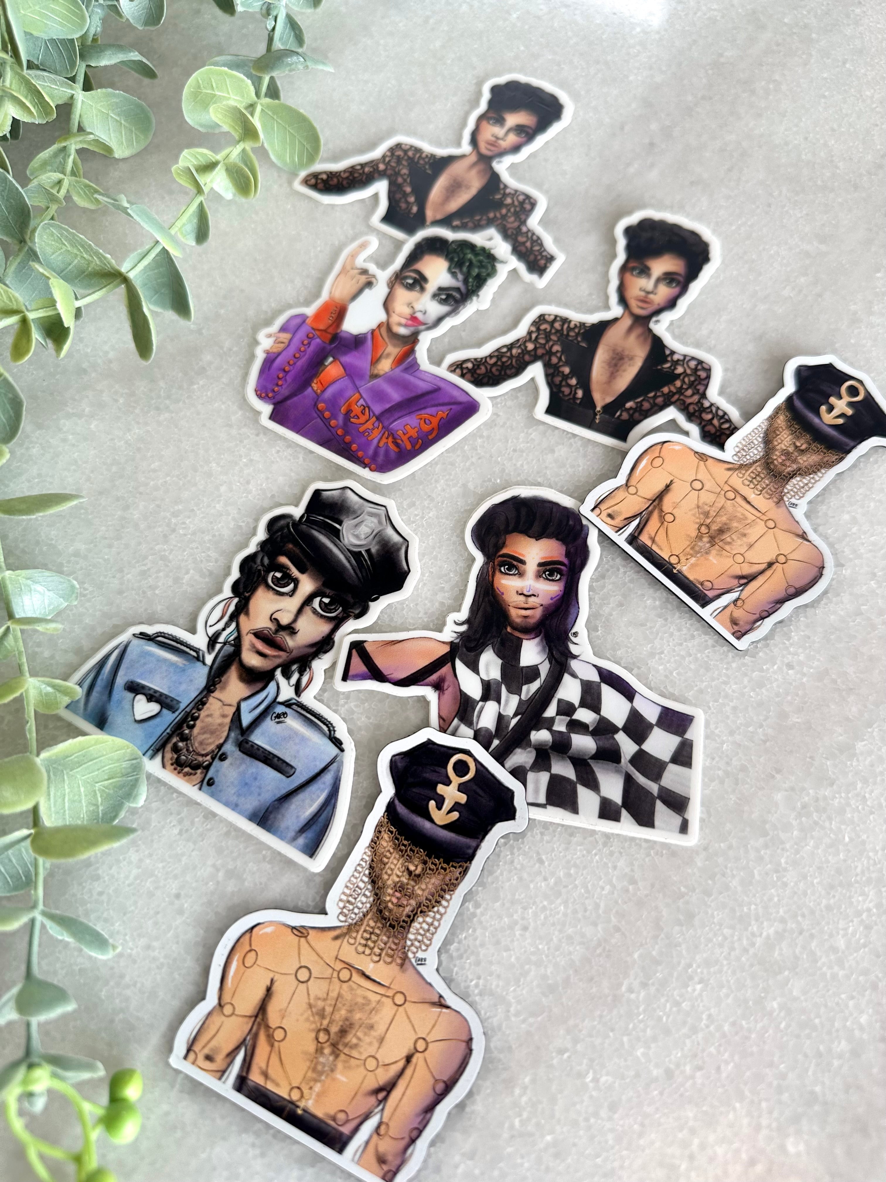 "..Is My Name When It Comes 2 U" Prince Inspired Sticker