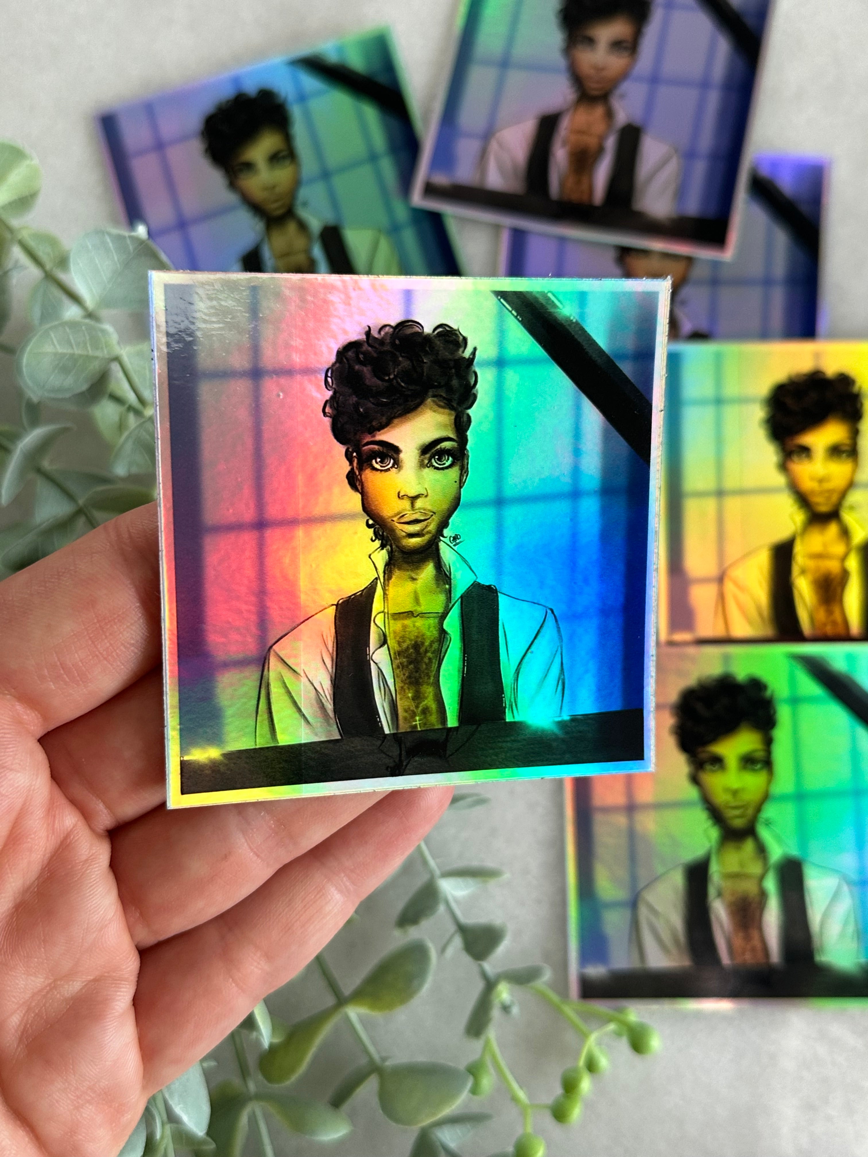 "If I Could I Would" Prince Inspired Sticker