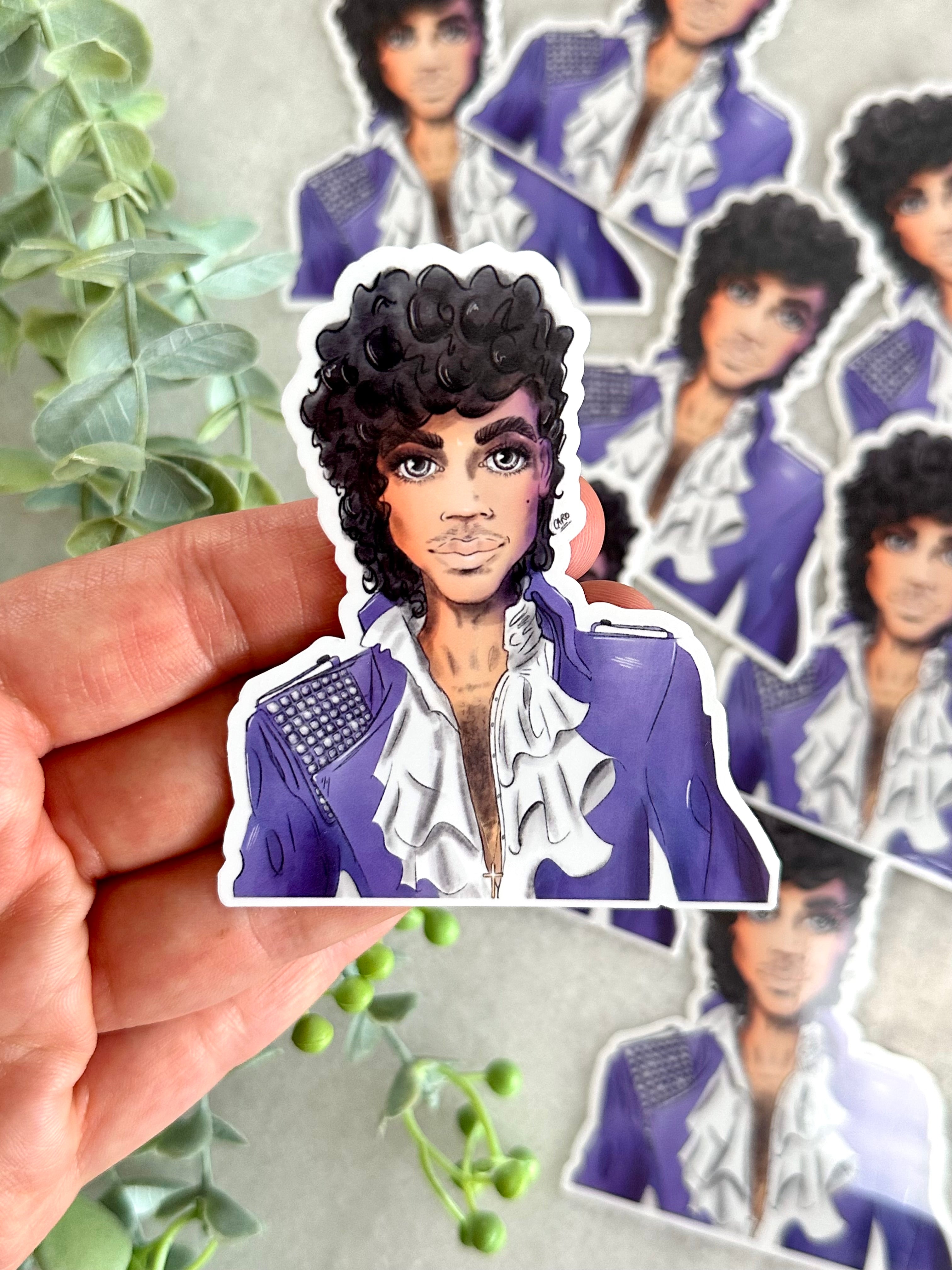 "This Is What It Sounds Like" Prince Inspired Sticker