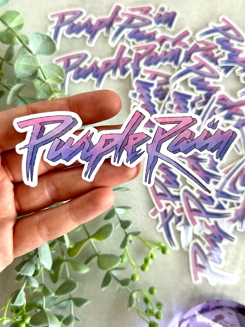 "I never meant to.." Prince Inspired Sticker