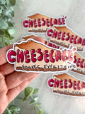 "Cheesecake" Sticker