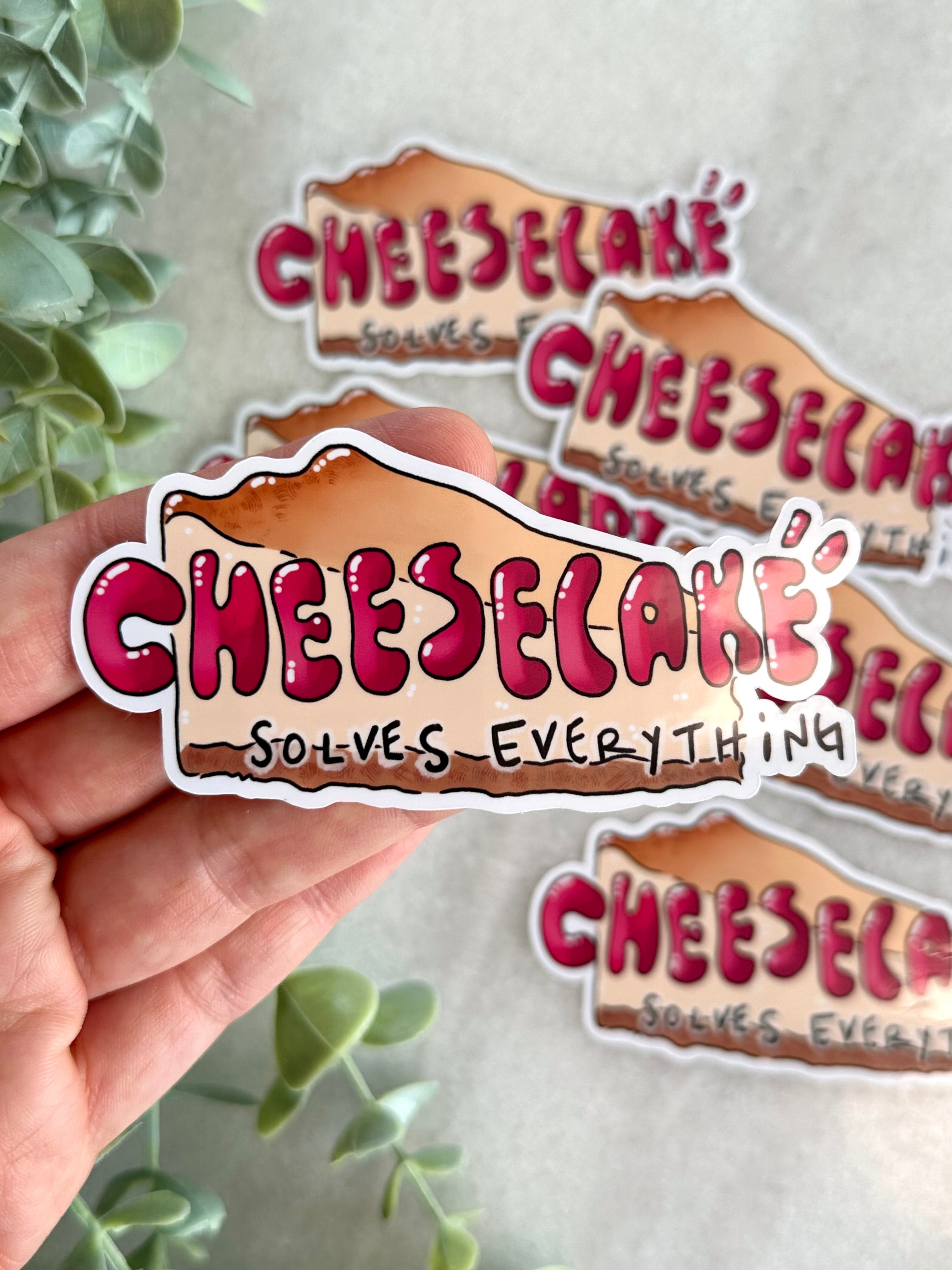 "Cheesecake" Sticker