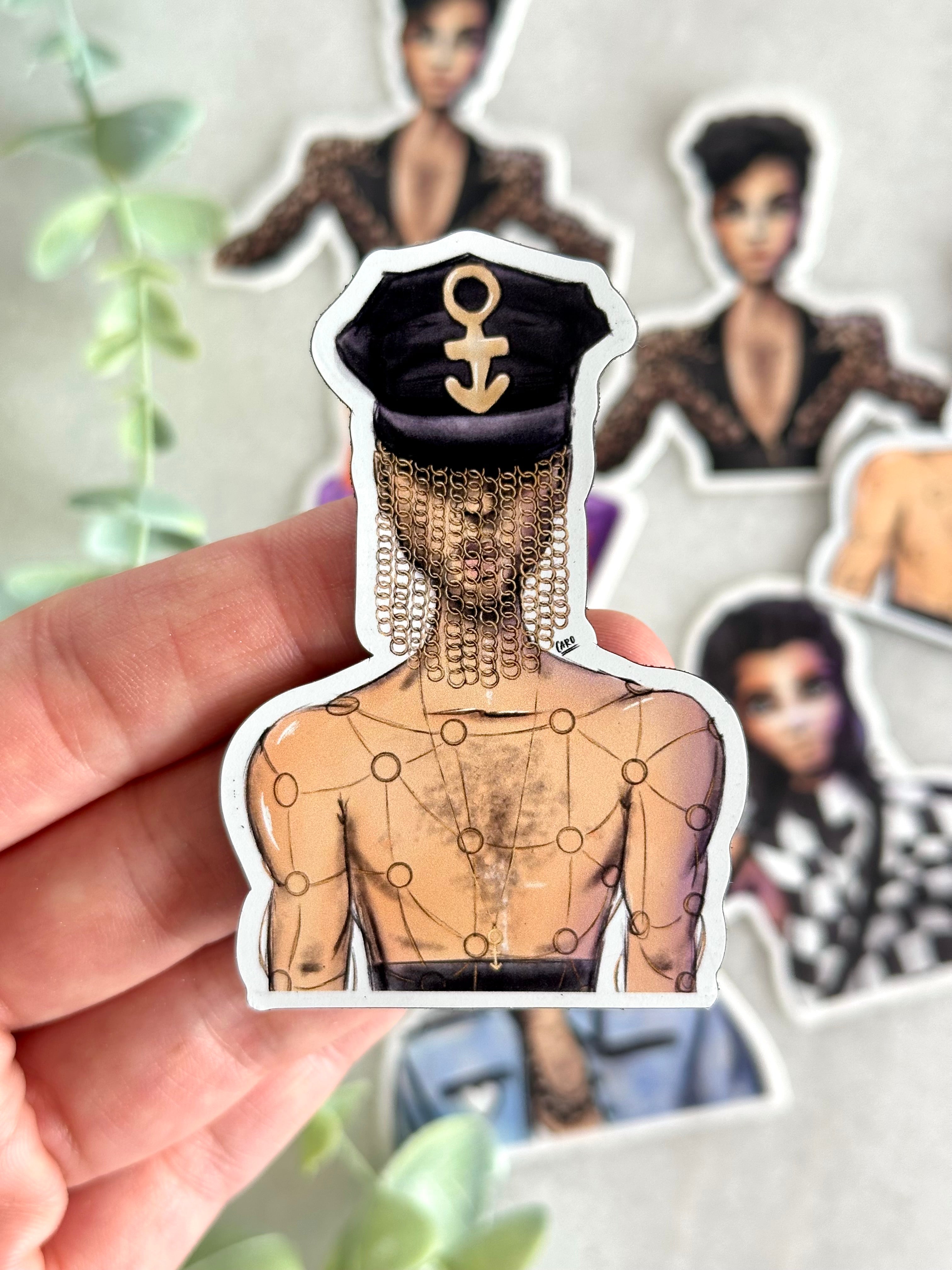 "I Am Violet.." Prince Inspired Sticker