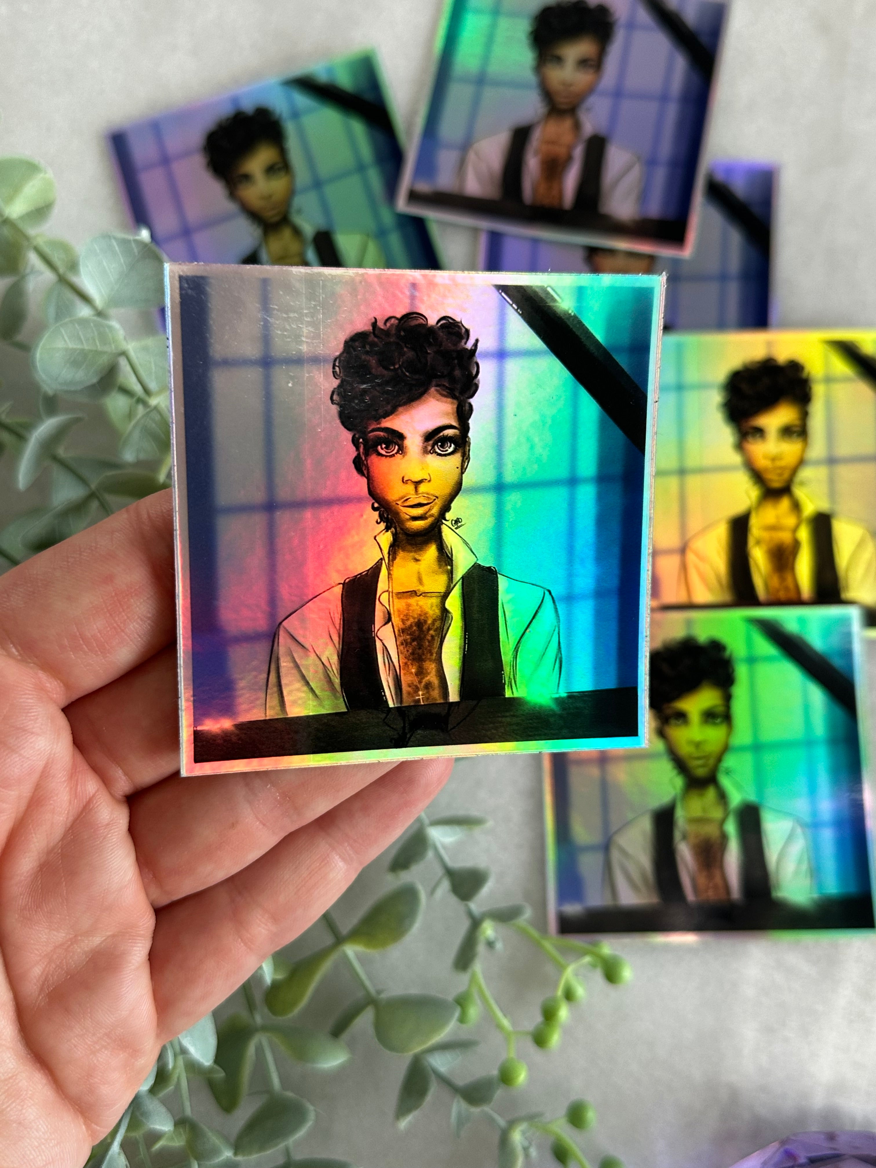 "If I Could I Would" Prince Inspired Sticker