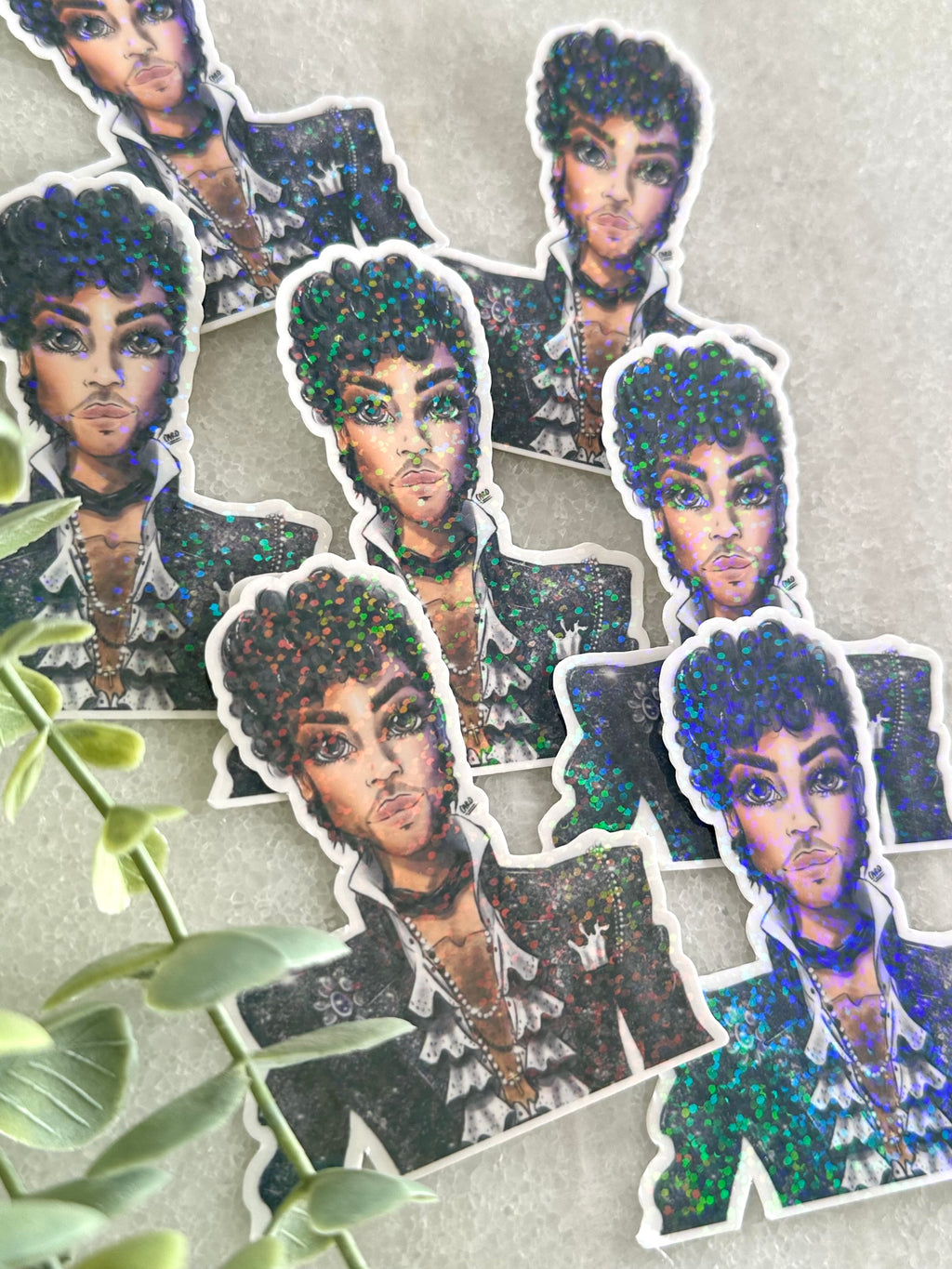 "How Come.." Holographic Prince Inspired Sticker