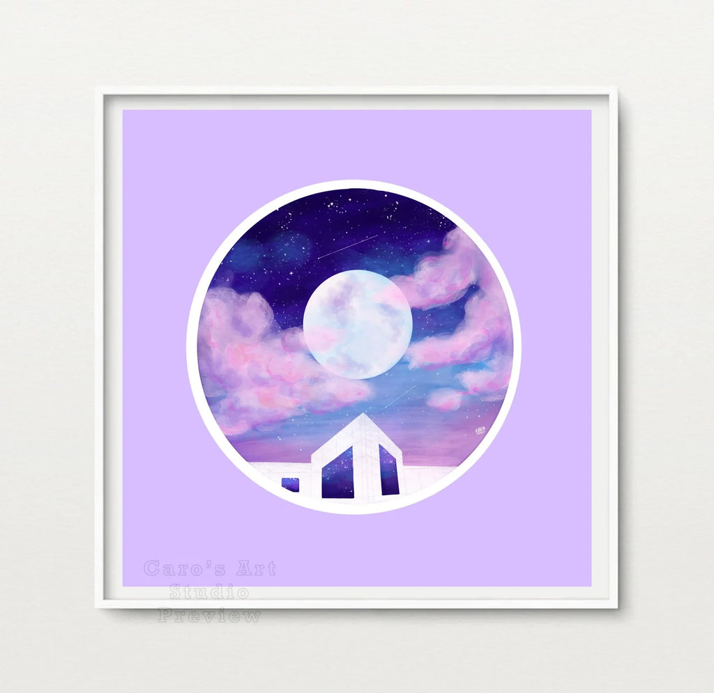 "Paisley Park" Prince Inspired Art Print