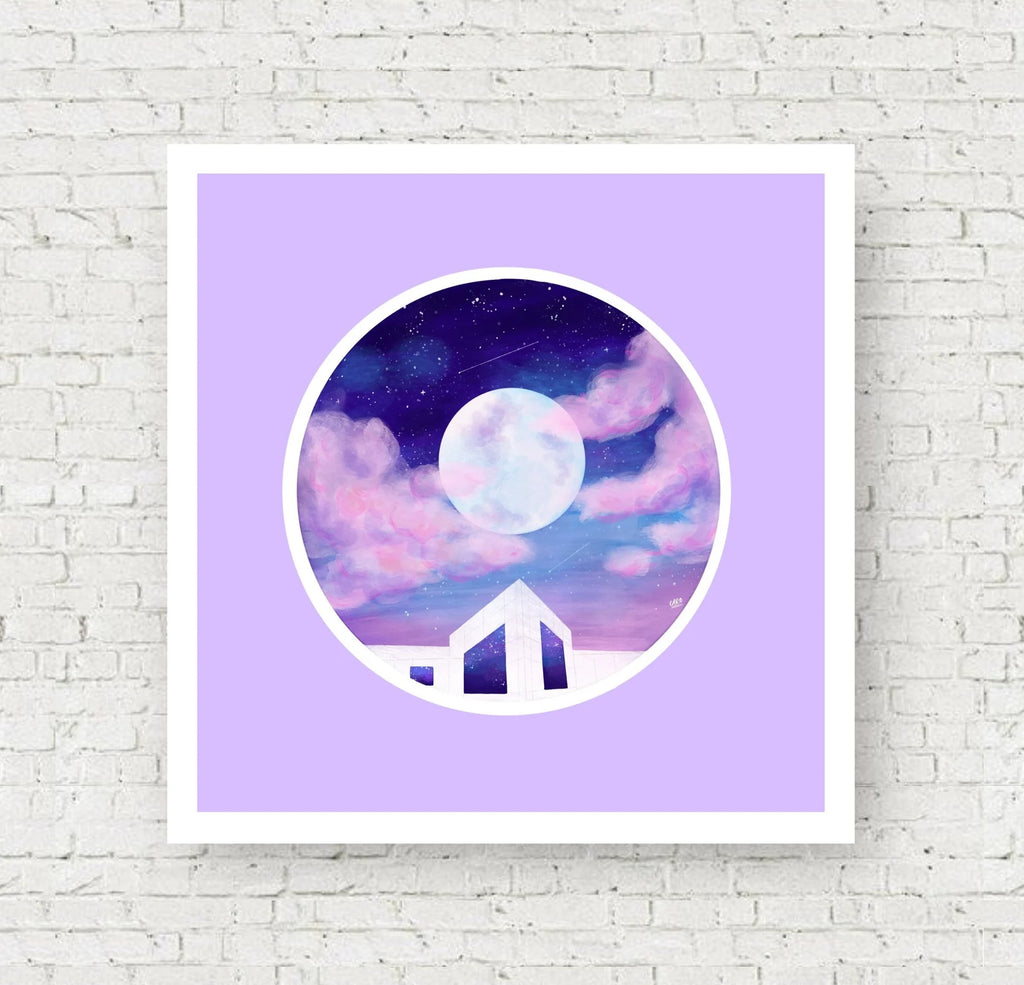 "Paisley Park" Prince Inspired Art Print