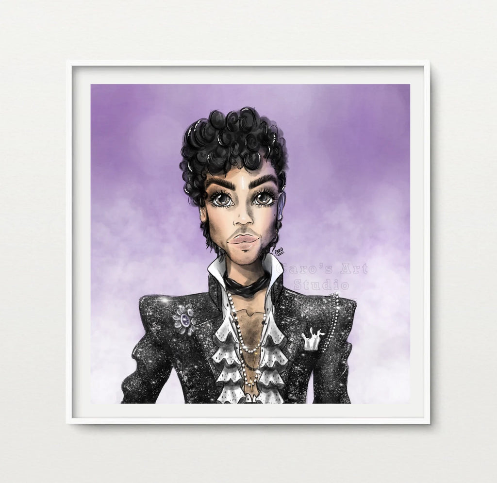 "How Come.." Prince Inspired Art Print