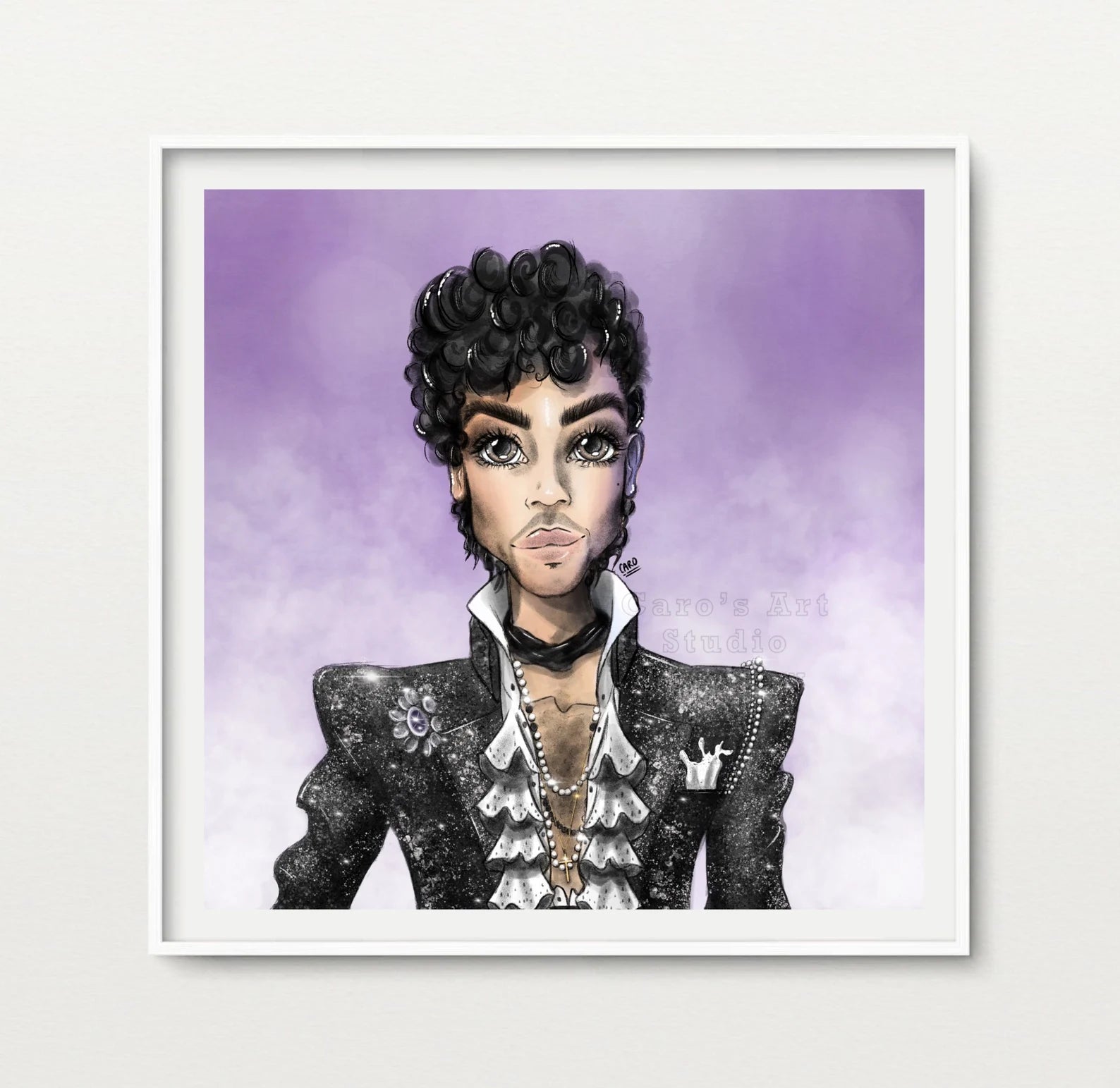 "How Come.." Prince Inspired Art Print