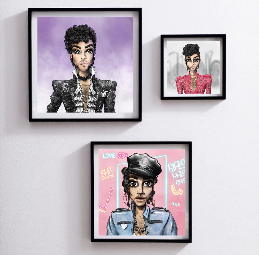 "How Come.." Prince Inspired Art Print