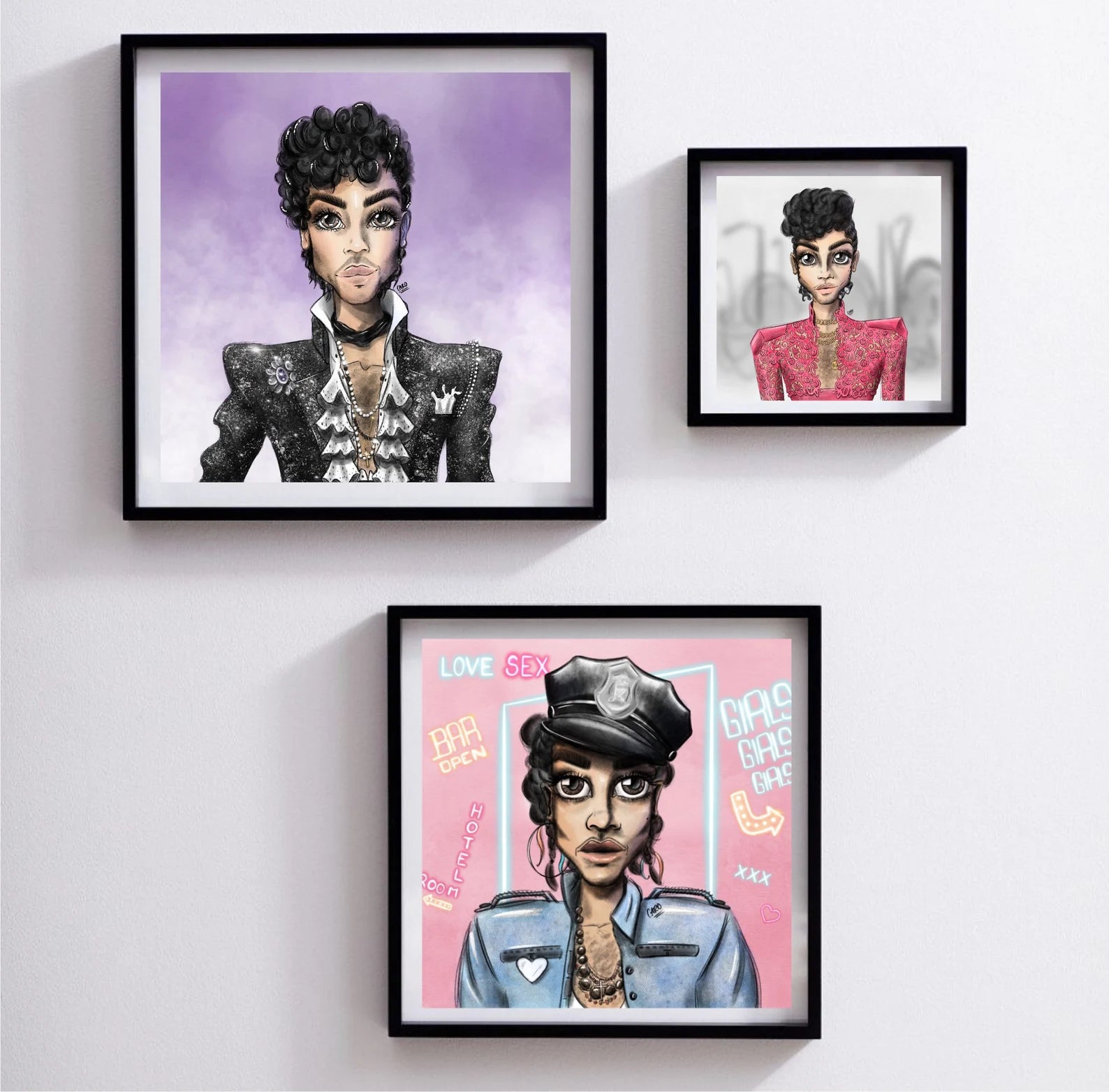 "How Come.." Prince Inspired Art Print
