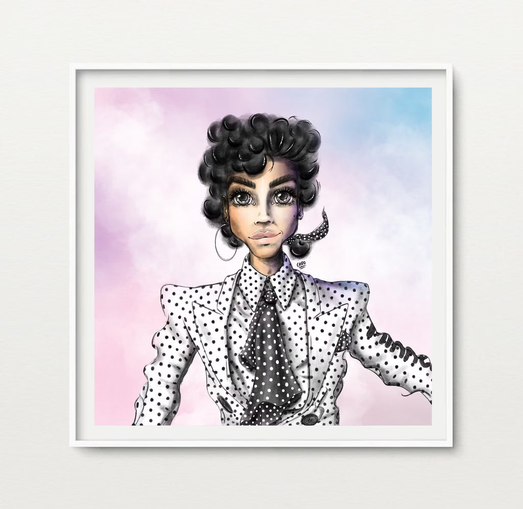 "Make U Do Thangs" Prince Inspired Art Print