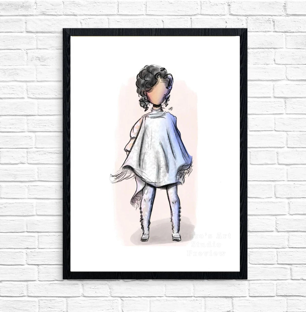 "I'm A Dove" Prince Inspired Art Print