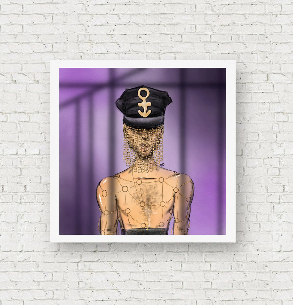 "I Am Violet" Prince Inspired Art Print