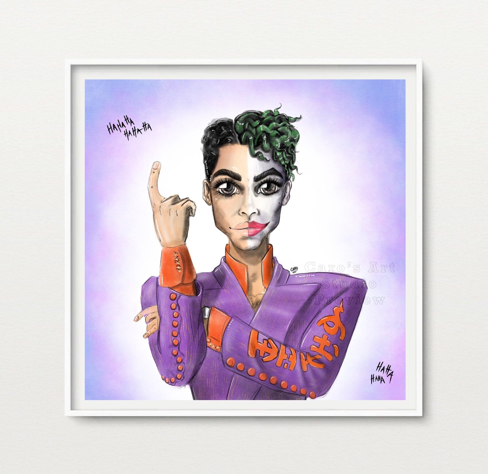 "All Hail" Prince Inspired Art Print