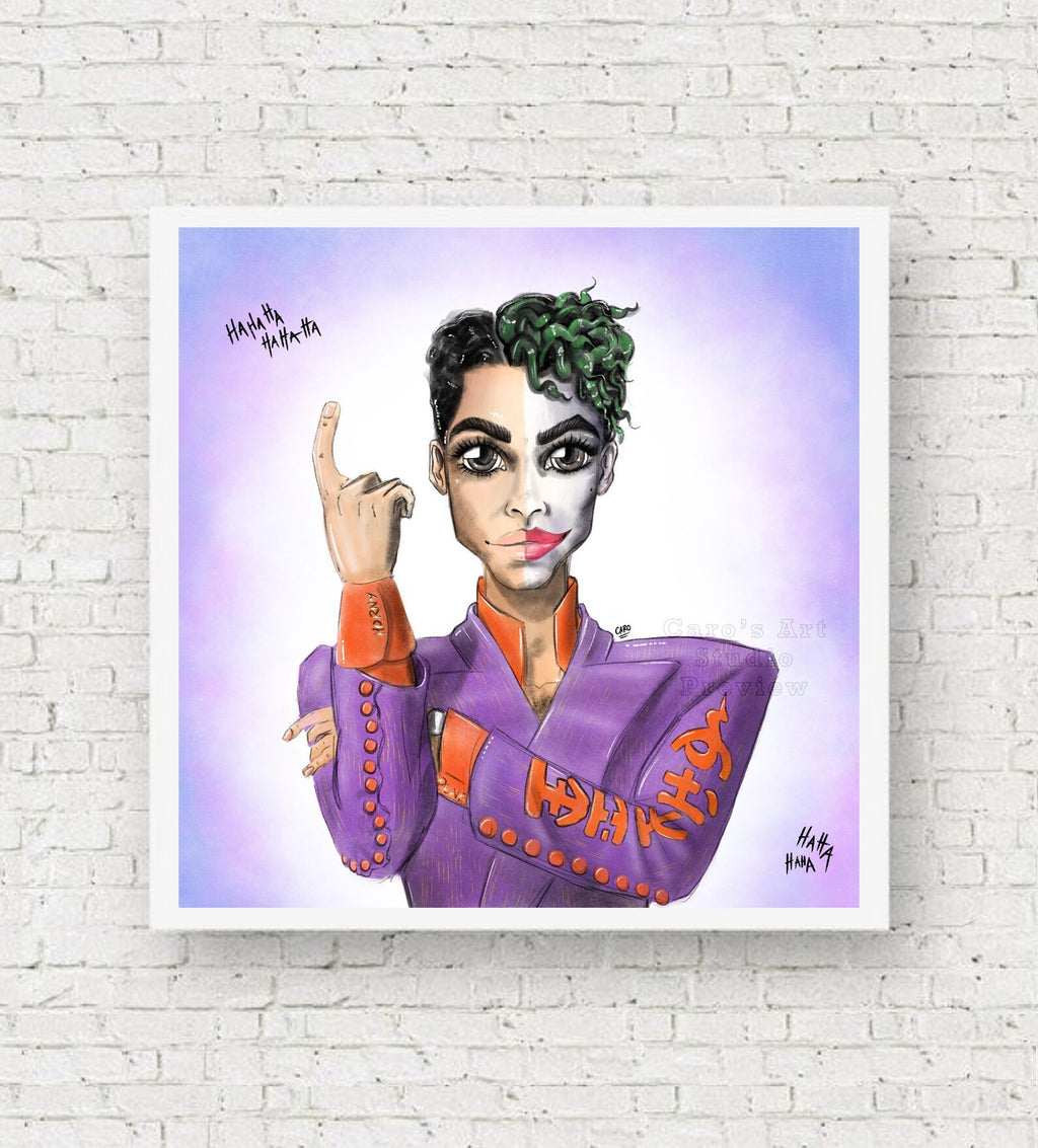 "All Hail" Prince Inspired Art Print