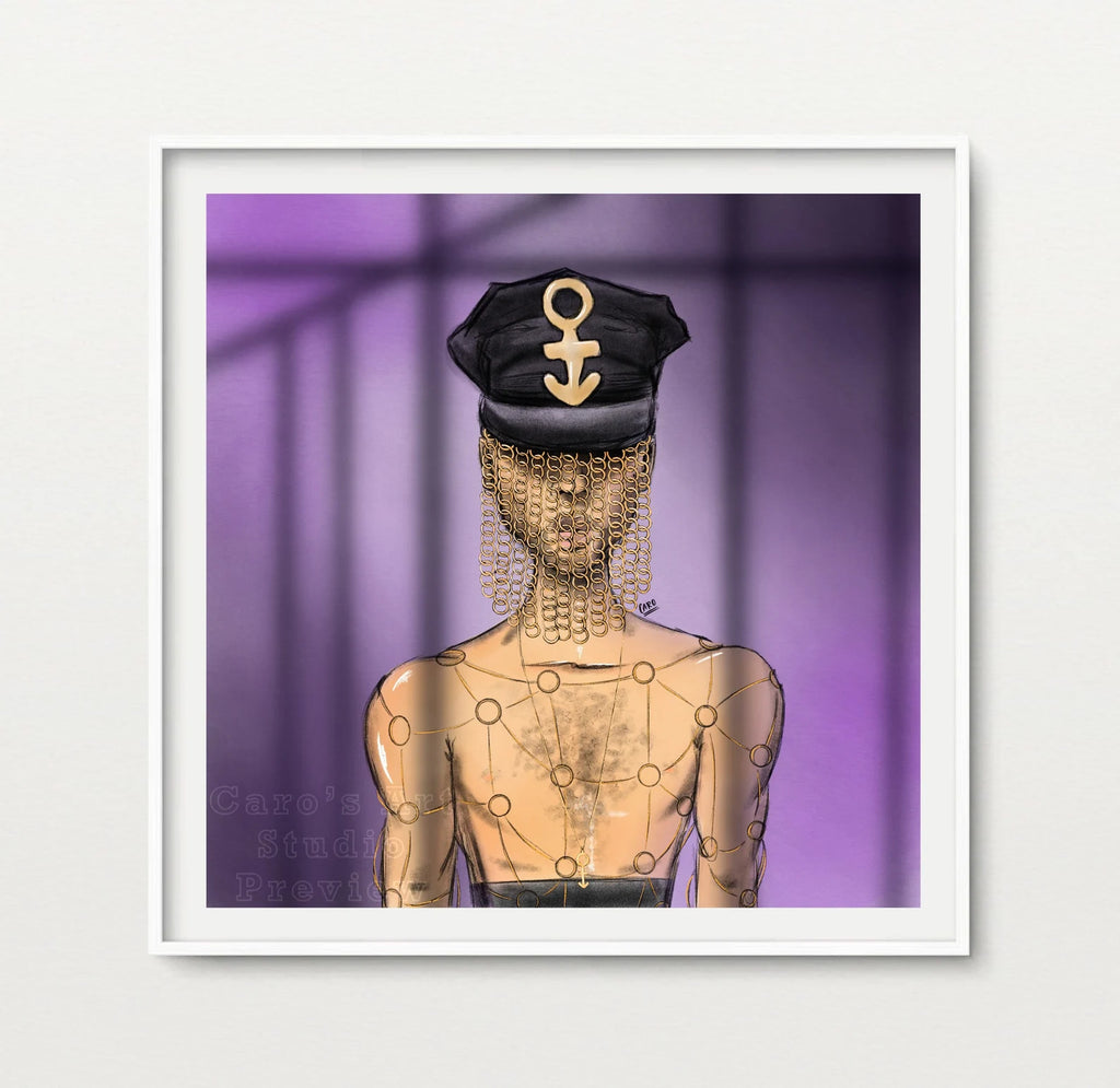 "I Am Violet" Prince Inspired Art Print