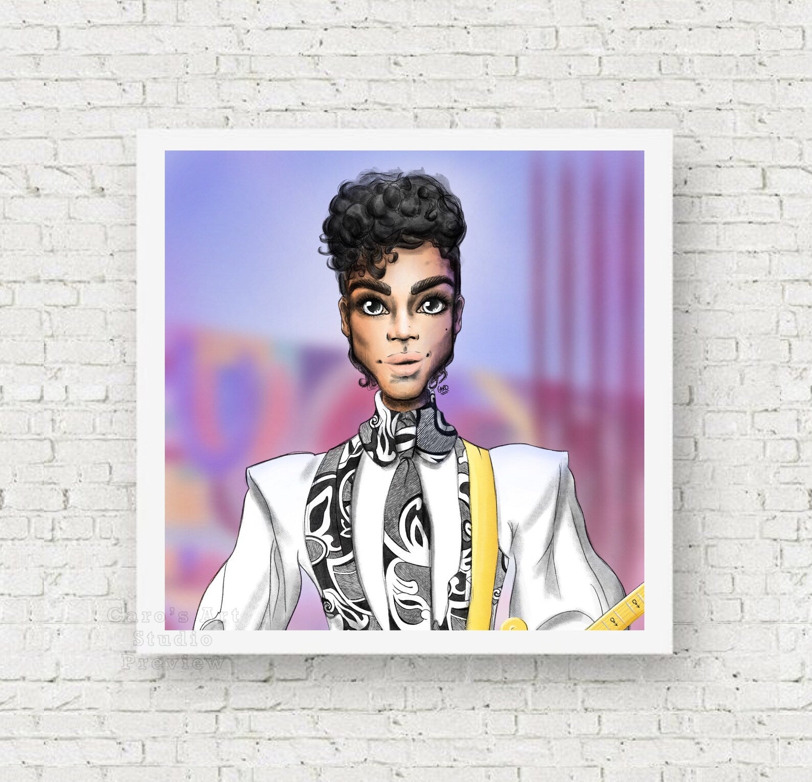 "Ain't Nobody Better" Prince Inspired Art Print