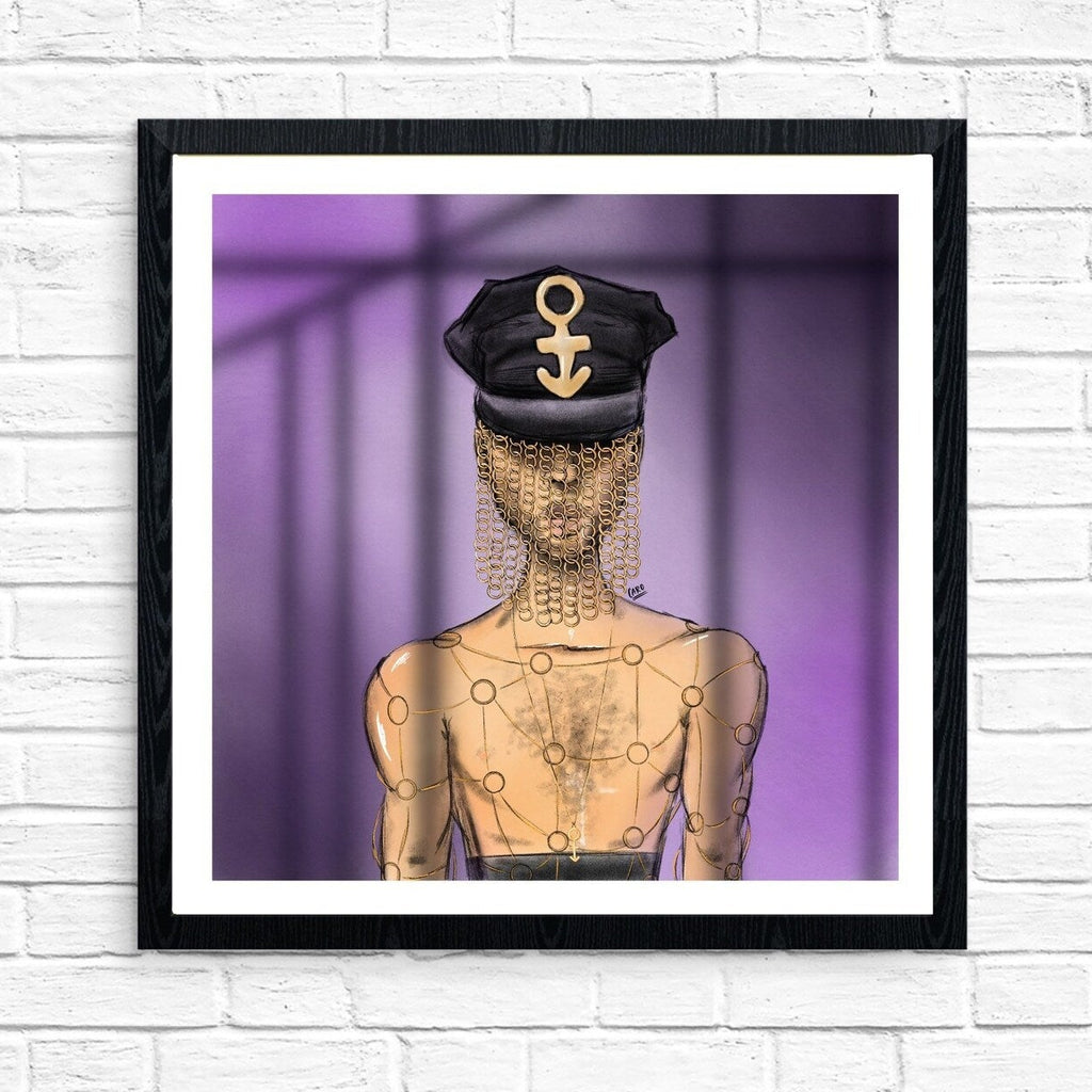 "I Am Violet" Prince Inspired Art Print