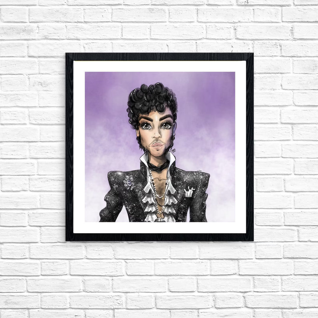 "How Come.." Prince Inspired Art Print