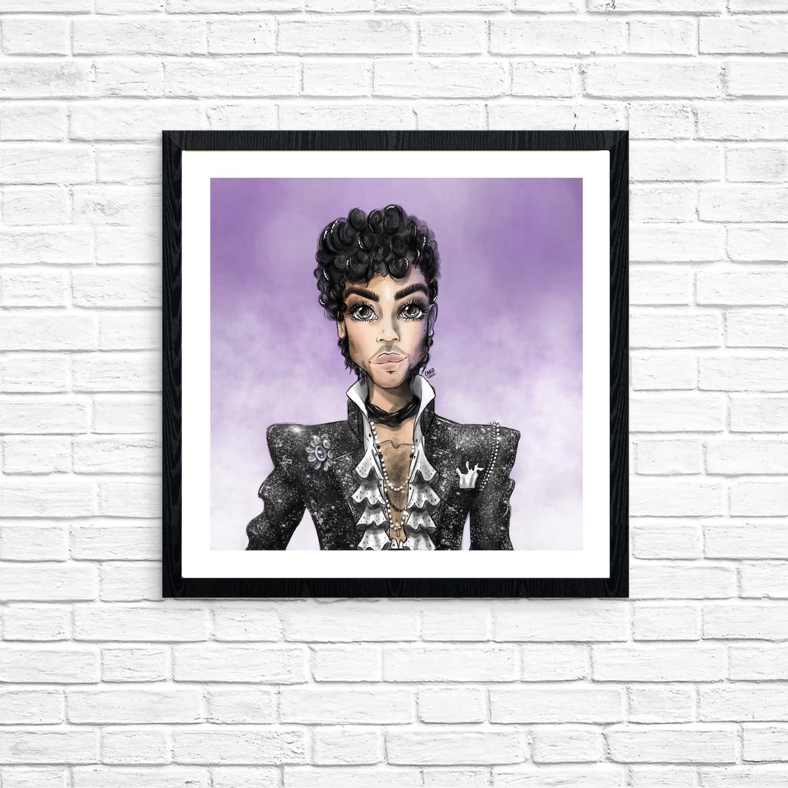 "How Come.." Prince Inspired Art Print