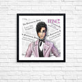 "Am I Straight Or Gay?" Prince Inspired Art Print