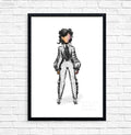 "Polkadot Suit" Prince Inspired Art Print