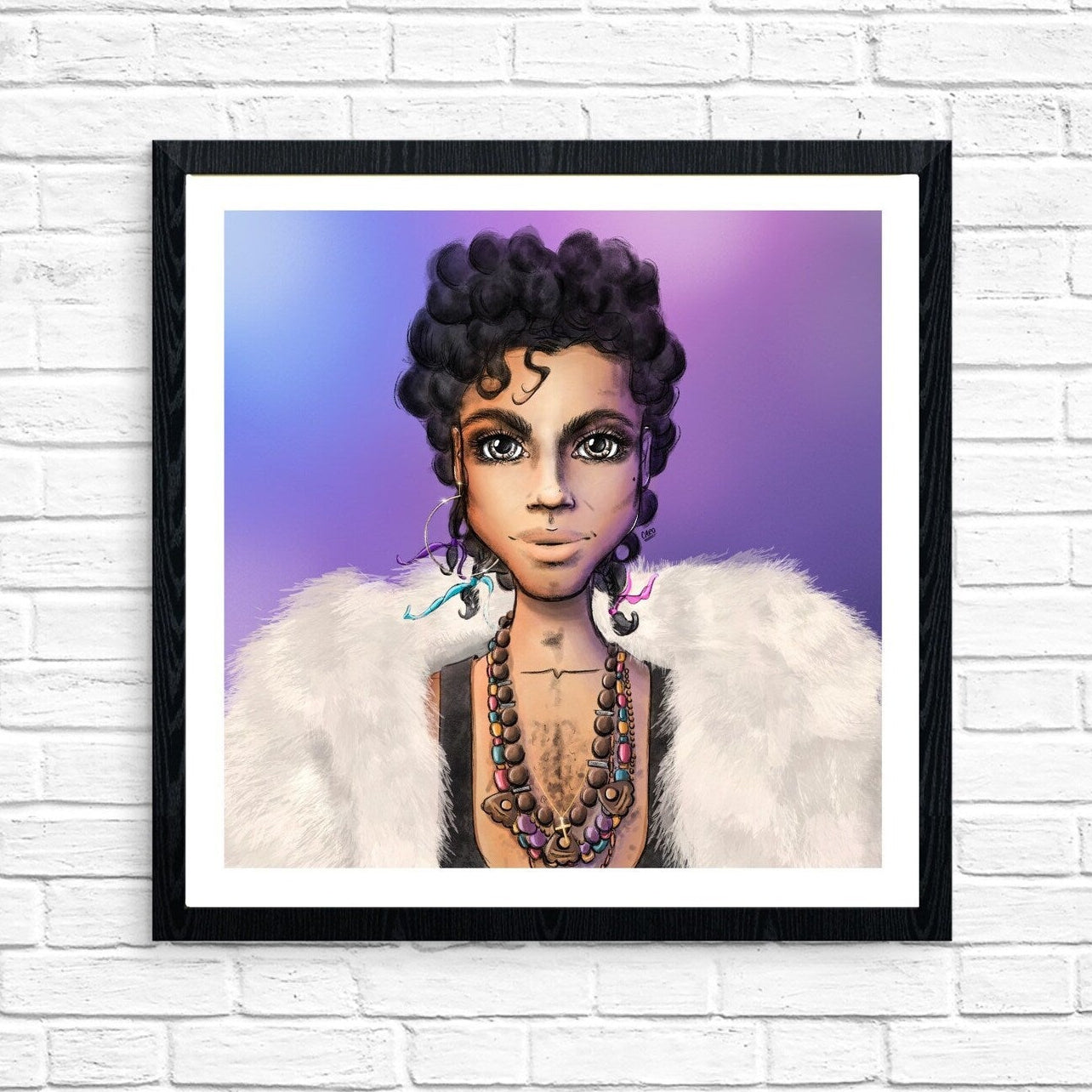 "If I Was Your.." Prince Inspired Art Print