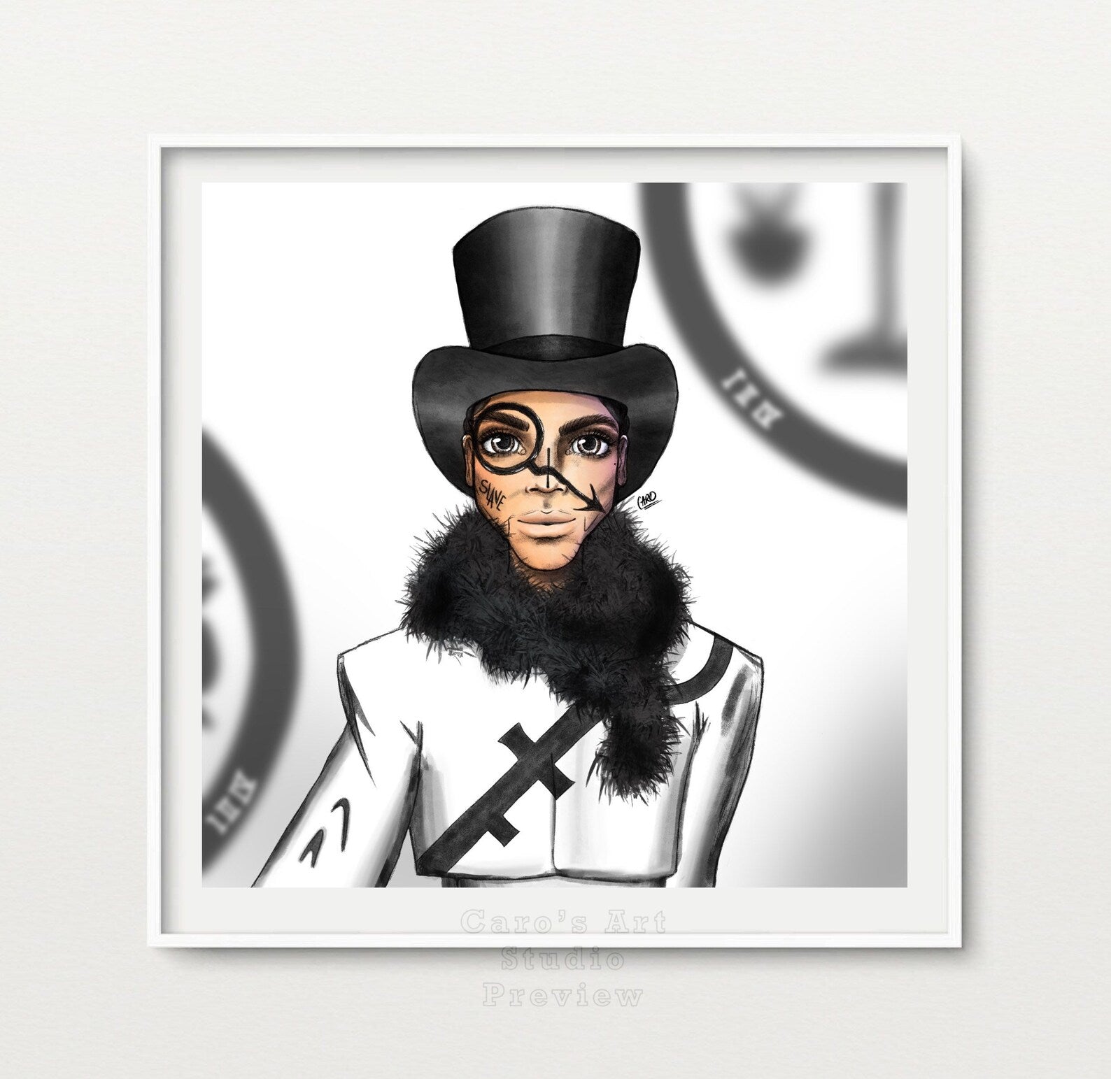 "There Once Was A Ball" Prince Inspired Art Print