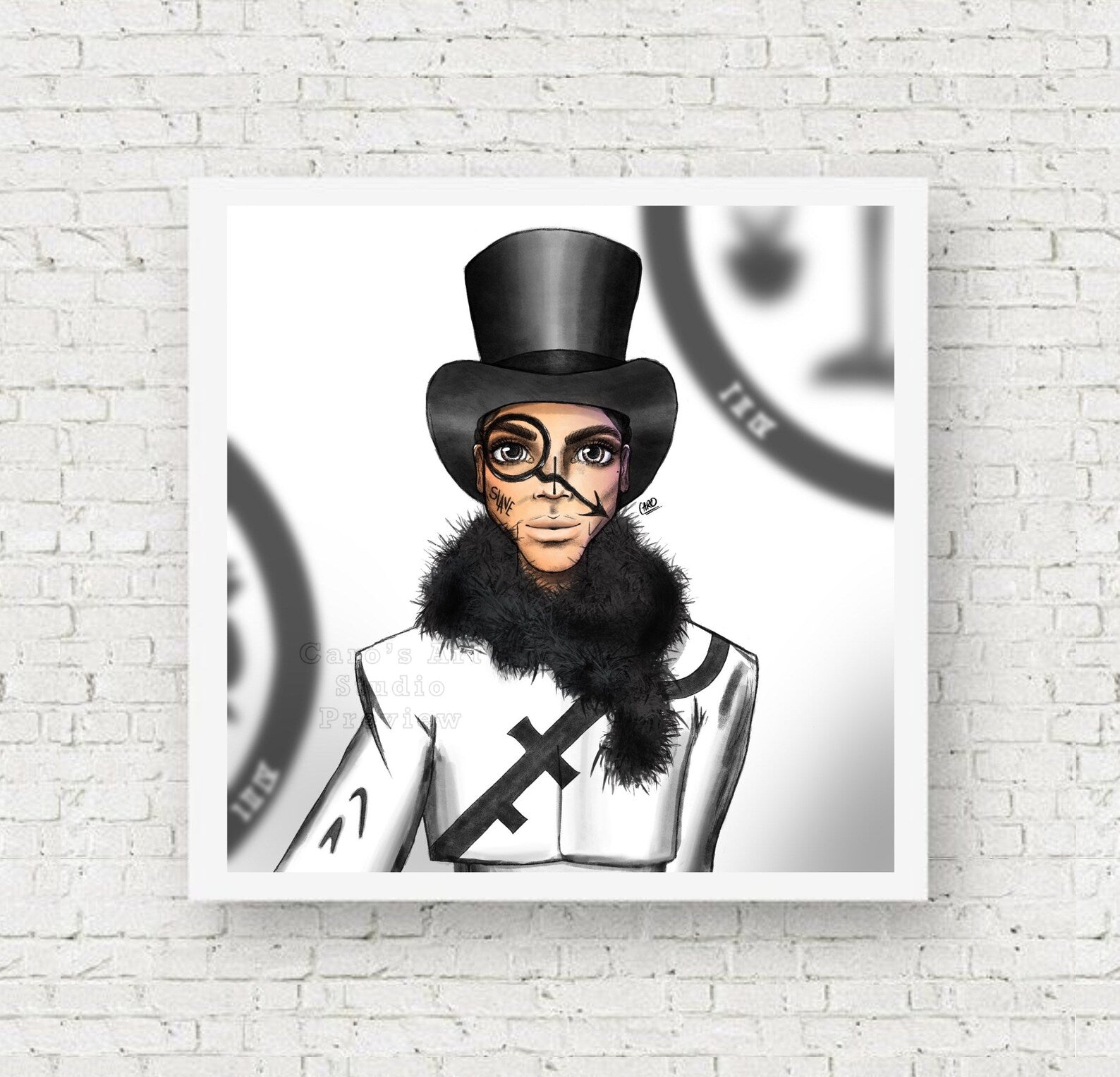 "There Once Was A Ball" Prince Inspired Art Print