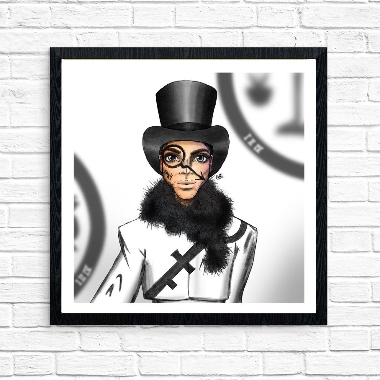 "There Once Was A Ball" Prince Inspired Art Print